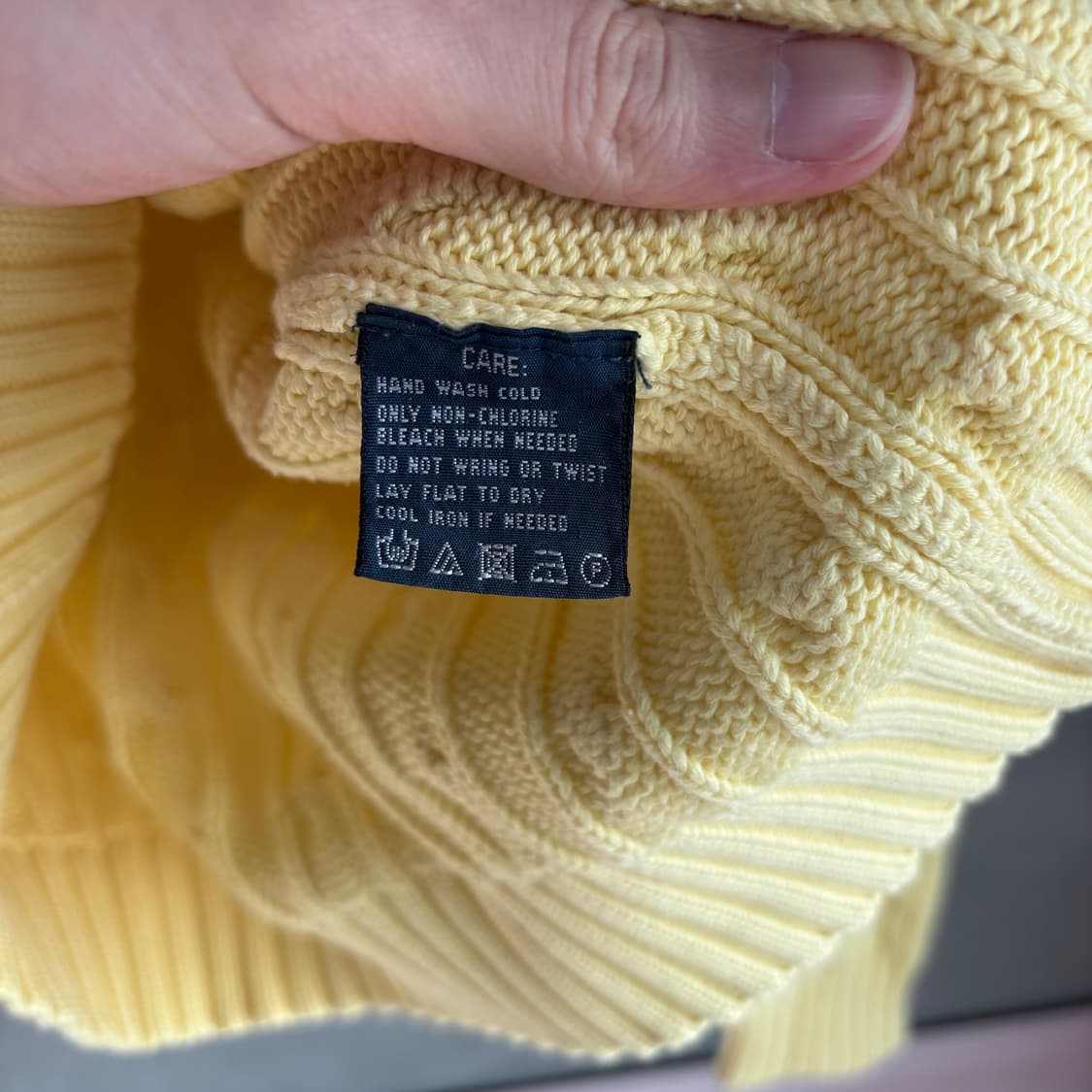 폴로 랄프로렌 꽈배기 니트 상품이미지3