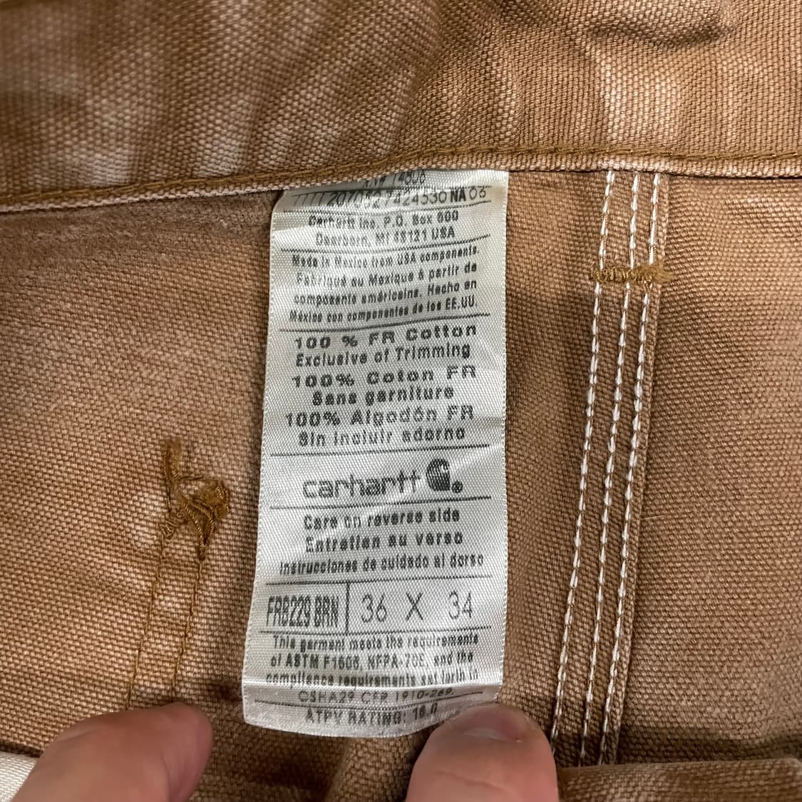 Carhartt FR 카펜터 팬츠 (36“) 상품이미지7