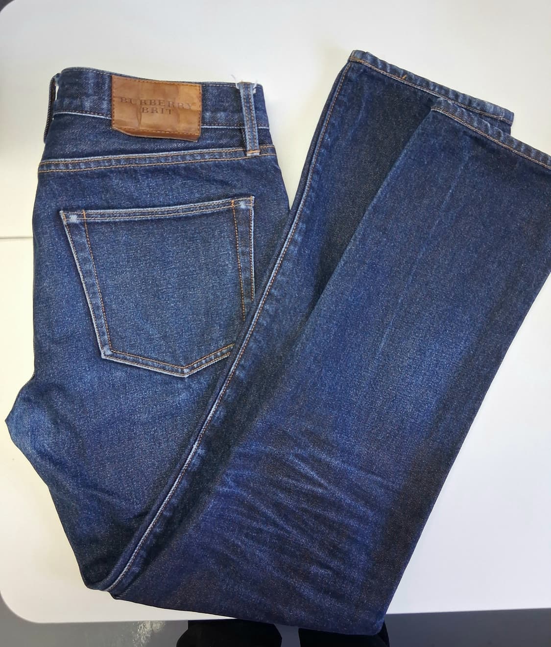 정품)버버리 브릿 청바지 다크블루/남32 # 상품이미지5