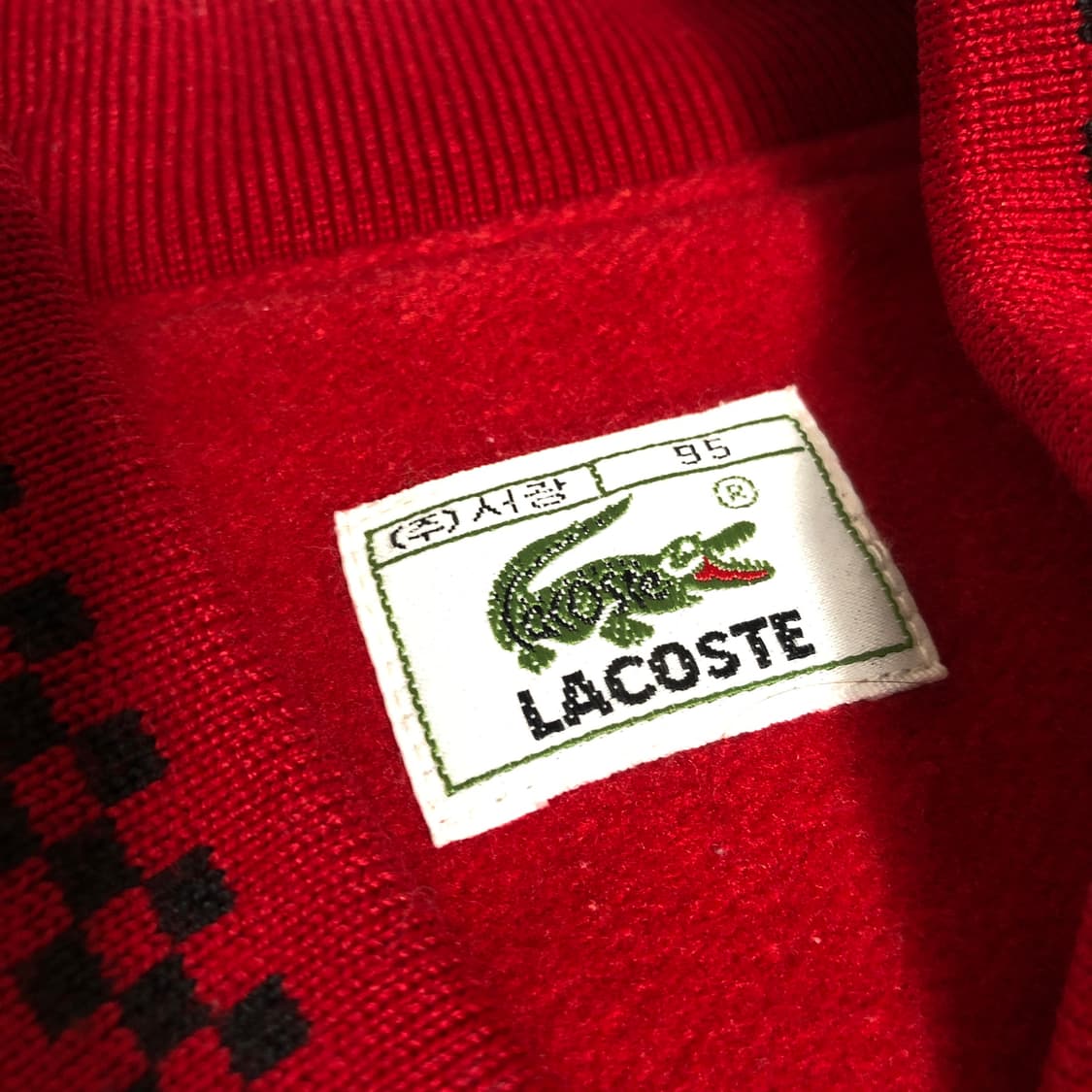 라코스테 바시티 스타디움 점퍼 M 상품이미지2