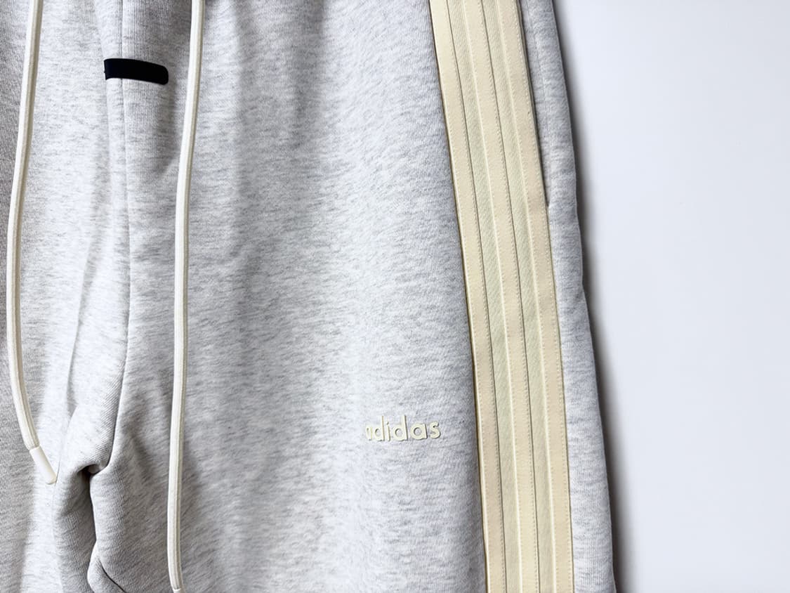 피어오브갓 X 아디다스 / 애슬레틱스 헤더 스트라이프 스웨트팬츠 상품이미지4
