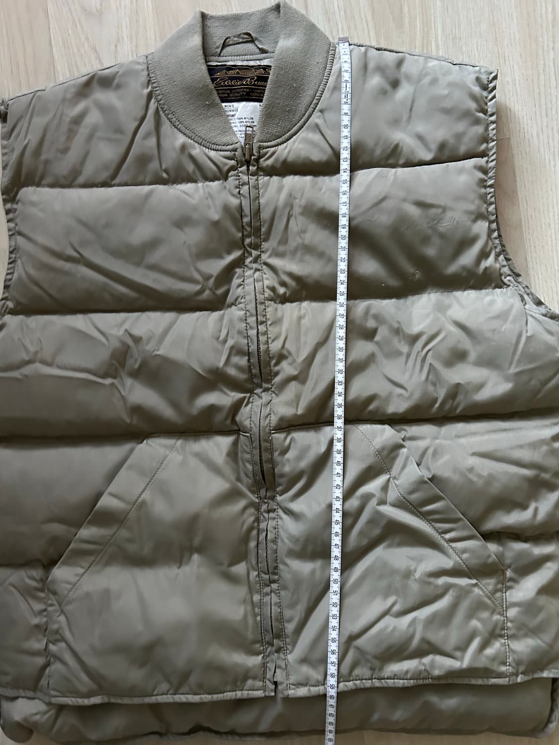 빈티지 에디바우어 다운 베스트 상품이미지7