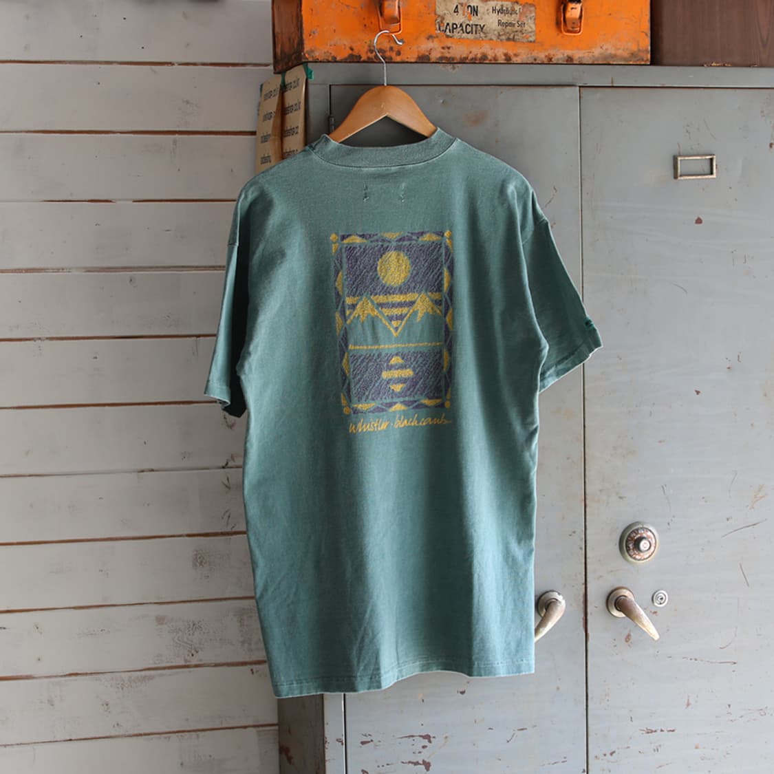 (착용컷) SHIRTPRINT 피그먼트 반팔 티셔츠 (남성용 103) 상품이미지2
