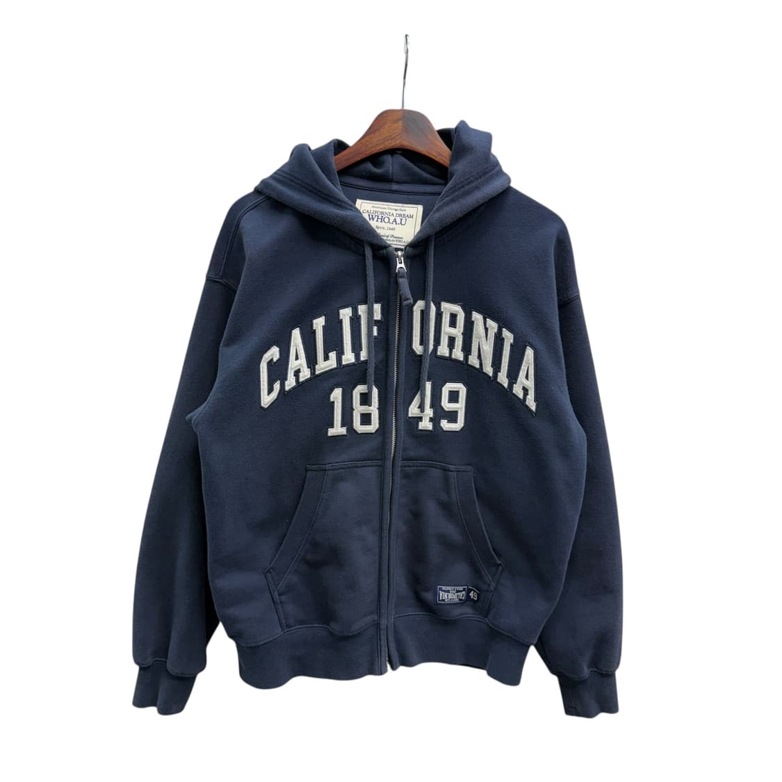 [S] 후아유 캘리포니아 네이비 후드집업 상품이미지3