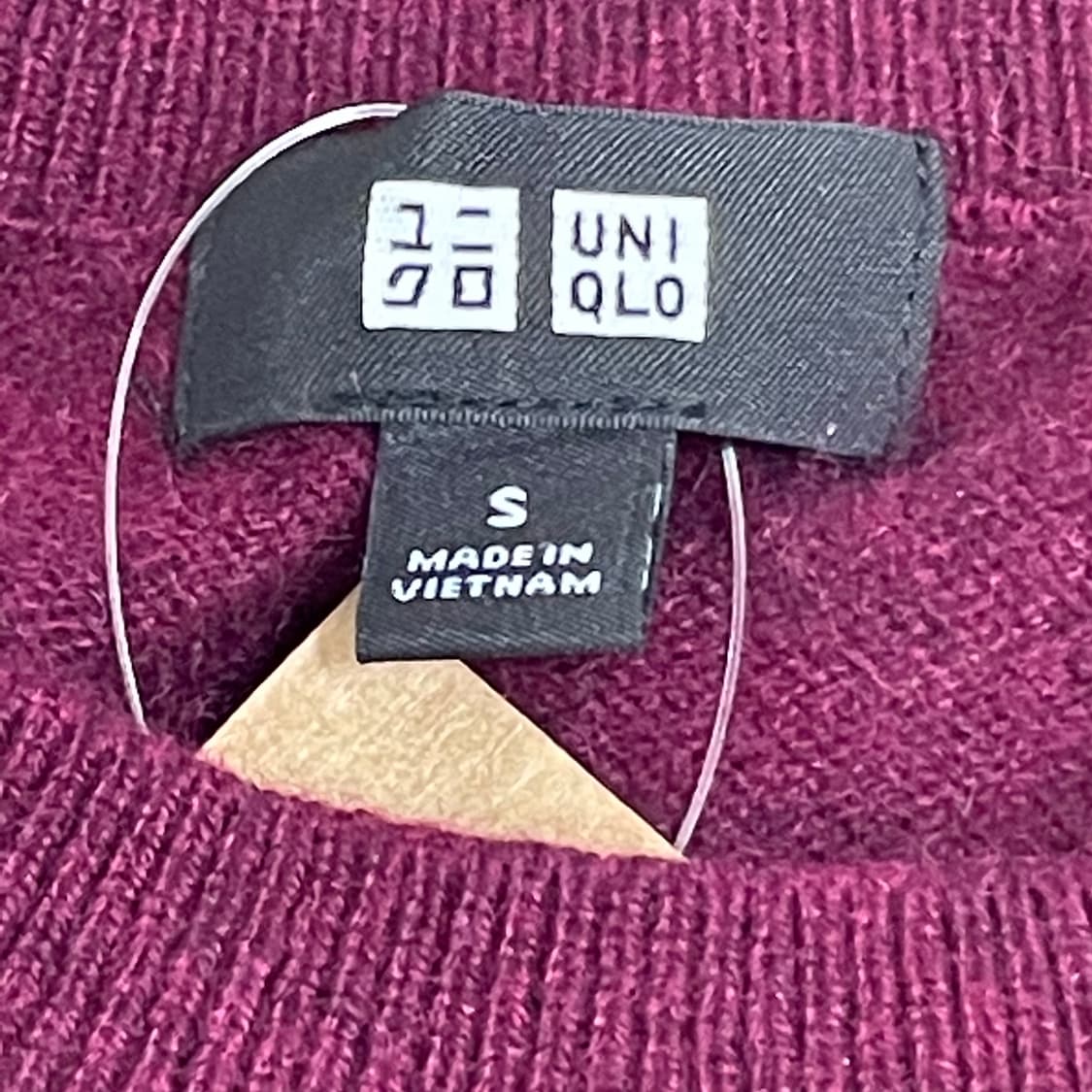 JPN 캐시미어 100% 긴팔 니트 (남S) 상품이미지3