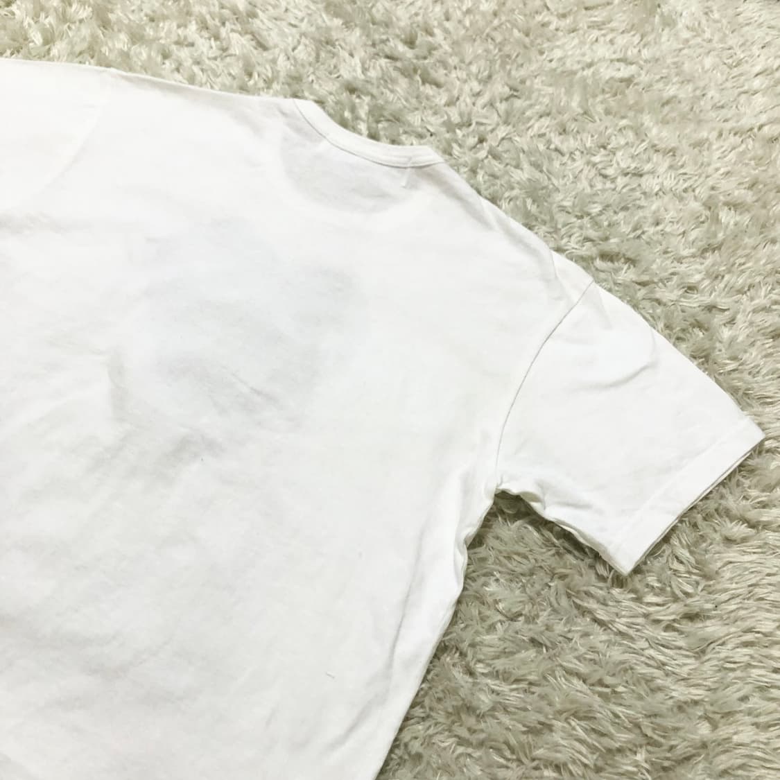 꼼데가르송 반팔 티셔츠 하트 스카이블루 상품이미지3