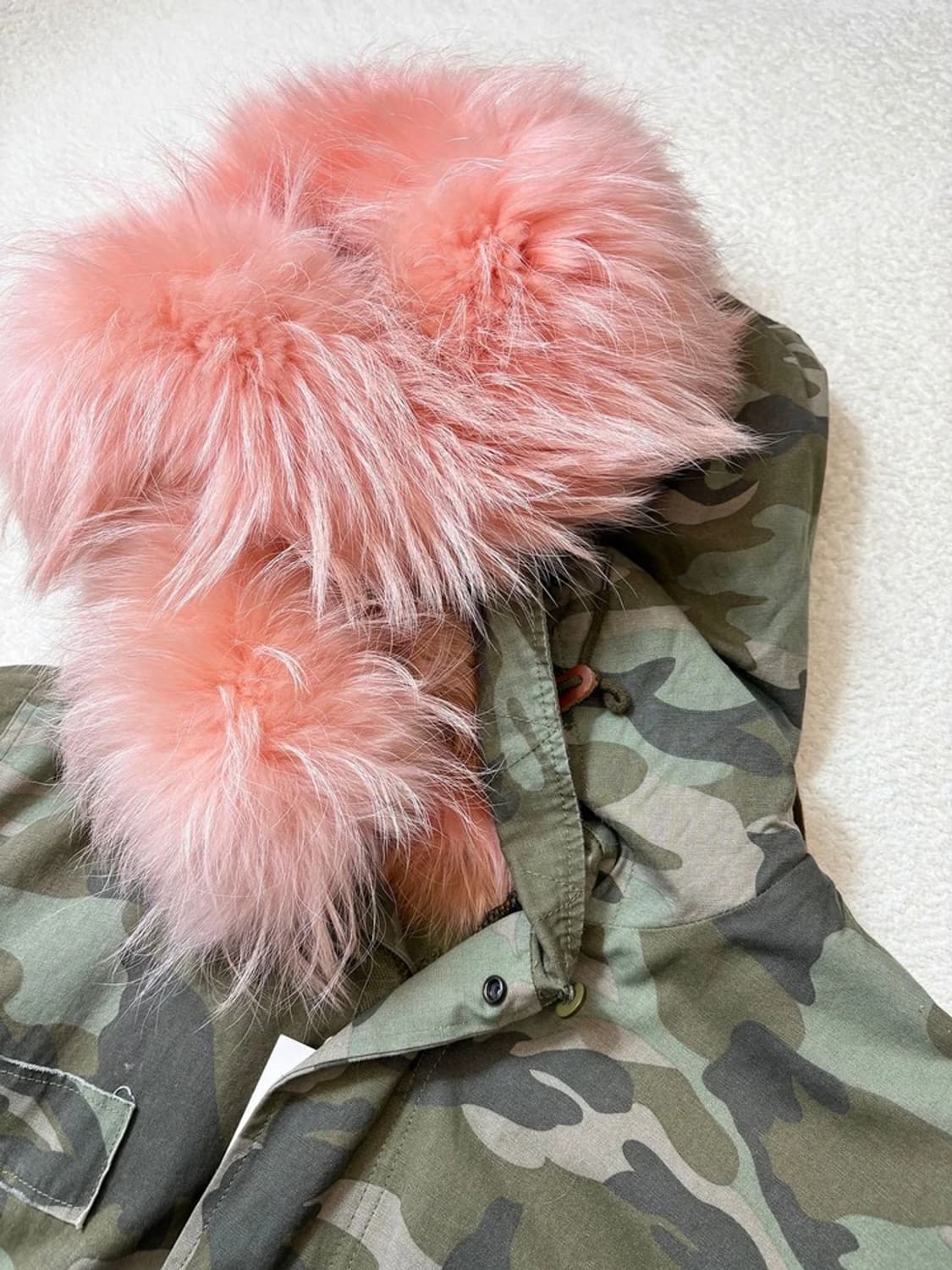 미스터앤미세스 밀리터리 코럴 코요테 퍼 사파리 야상 pn6170 상품이미지4