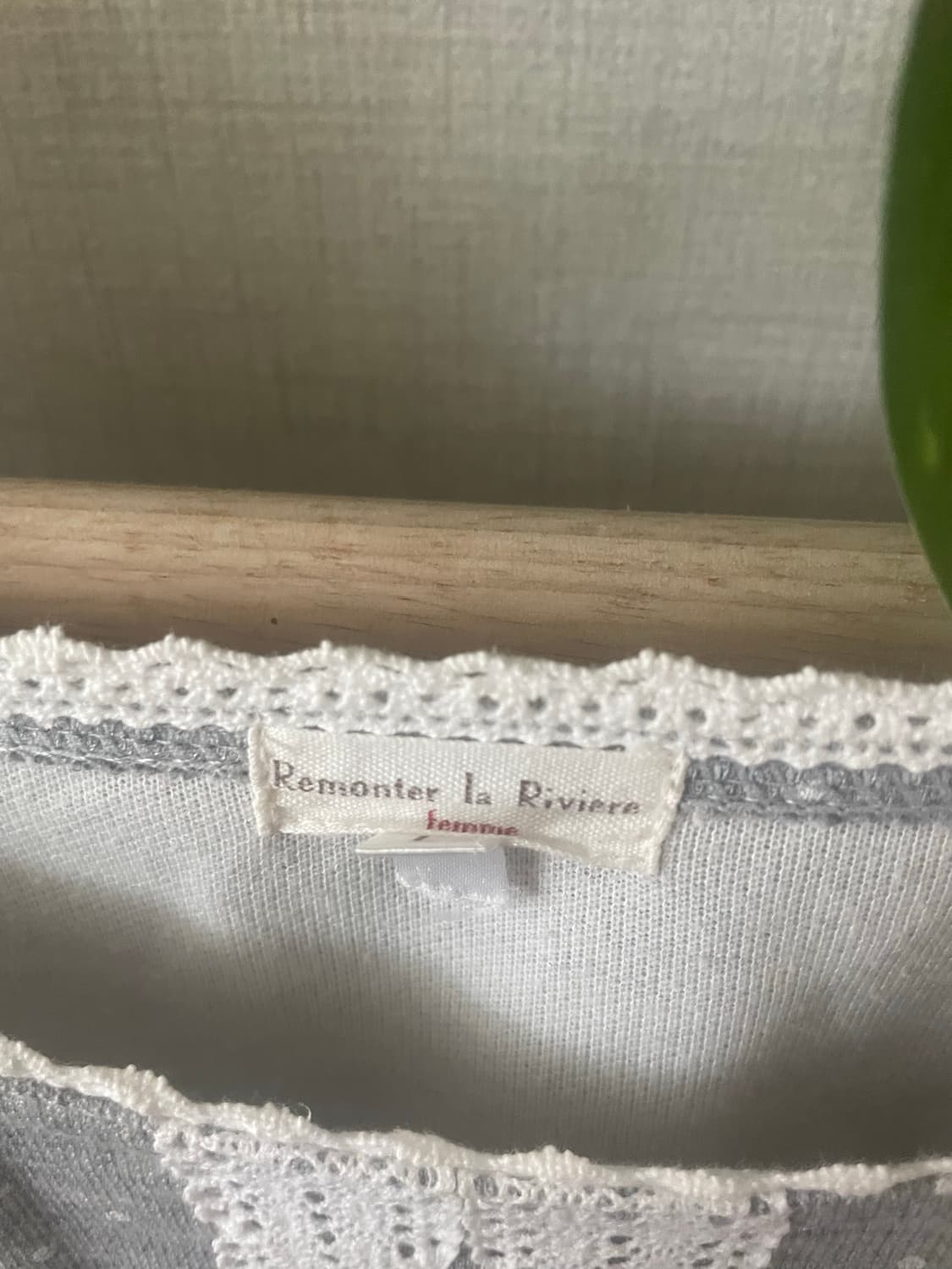 모리걸 빈티지 그레이 도트 레이스 블라우스 🤍🩶🎀 상품이미지2
