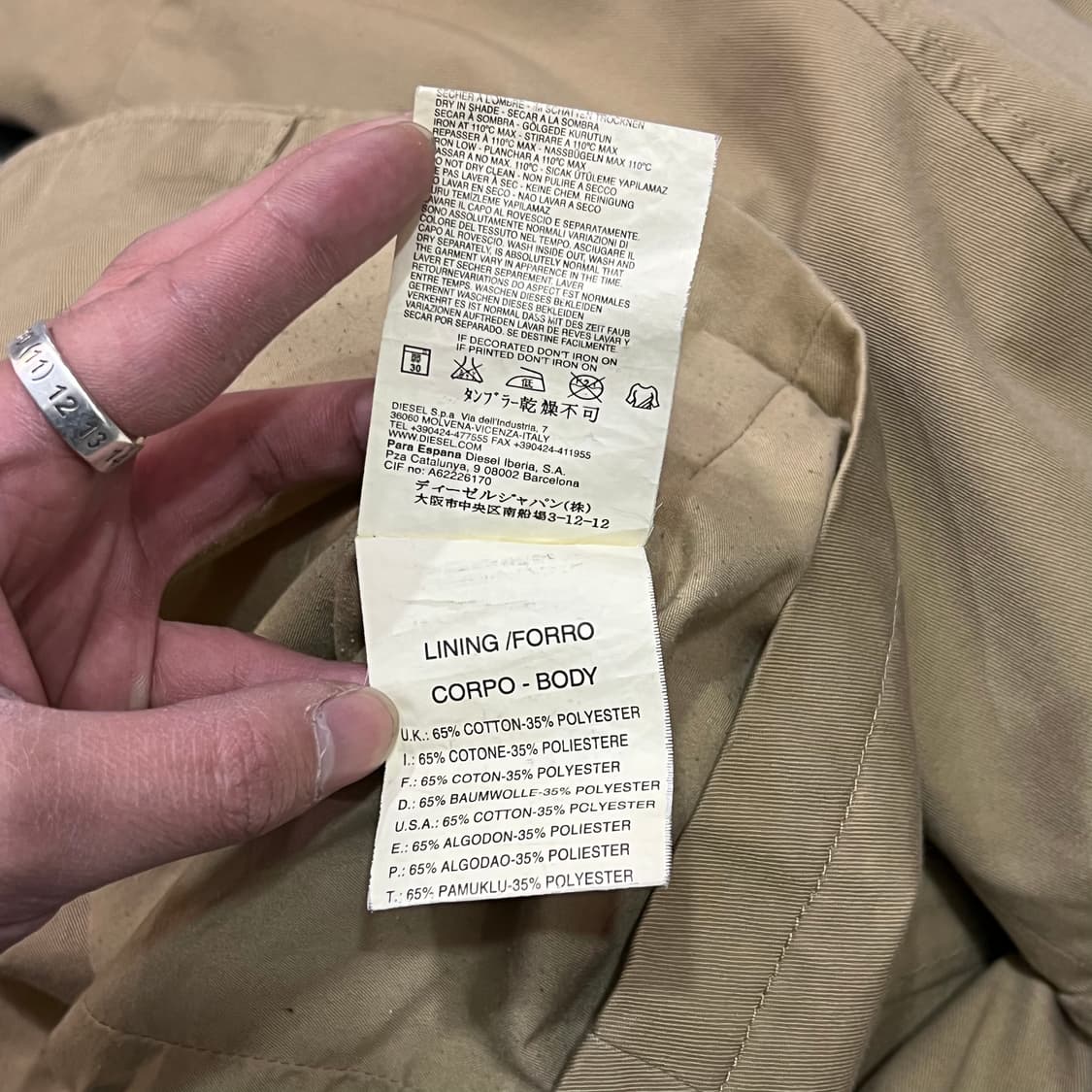  디젤 워크 자켓 y14931 상품이미지9