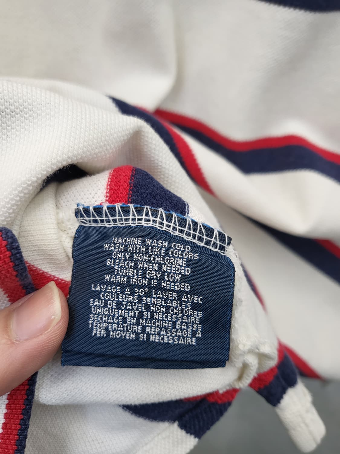 폴로 랄프로렌 스트라이프 반팔 카라티 상품이미지4