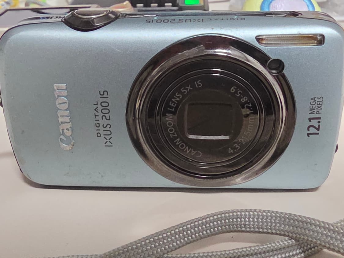 캐논 익서스 200 is 빈티지 디지털카메라(하자) 상품이미지1
