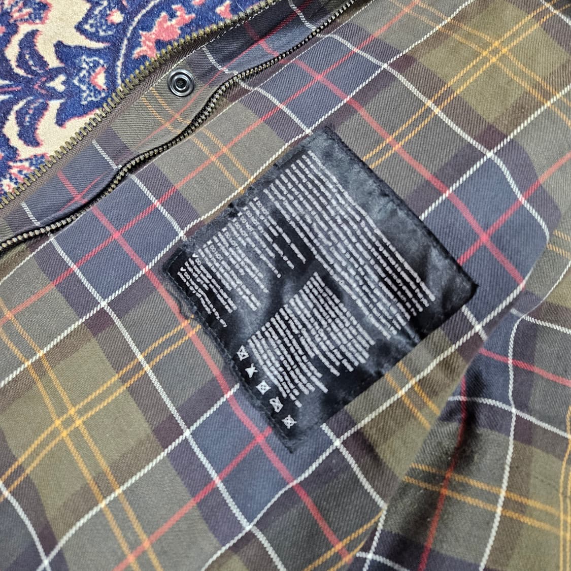 바버(Barbour) 빈티지 워시드 왁싱 클레식 자켓  상품이미지8