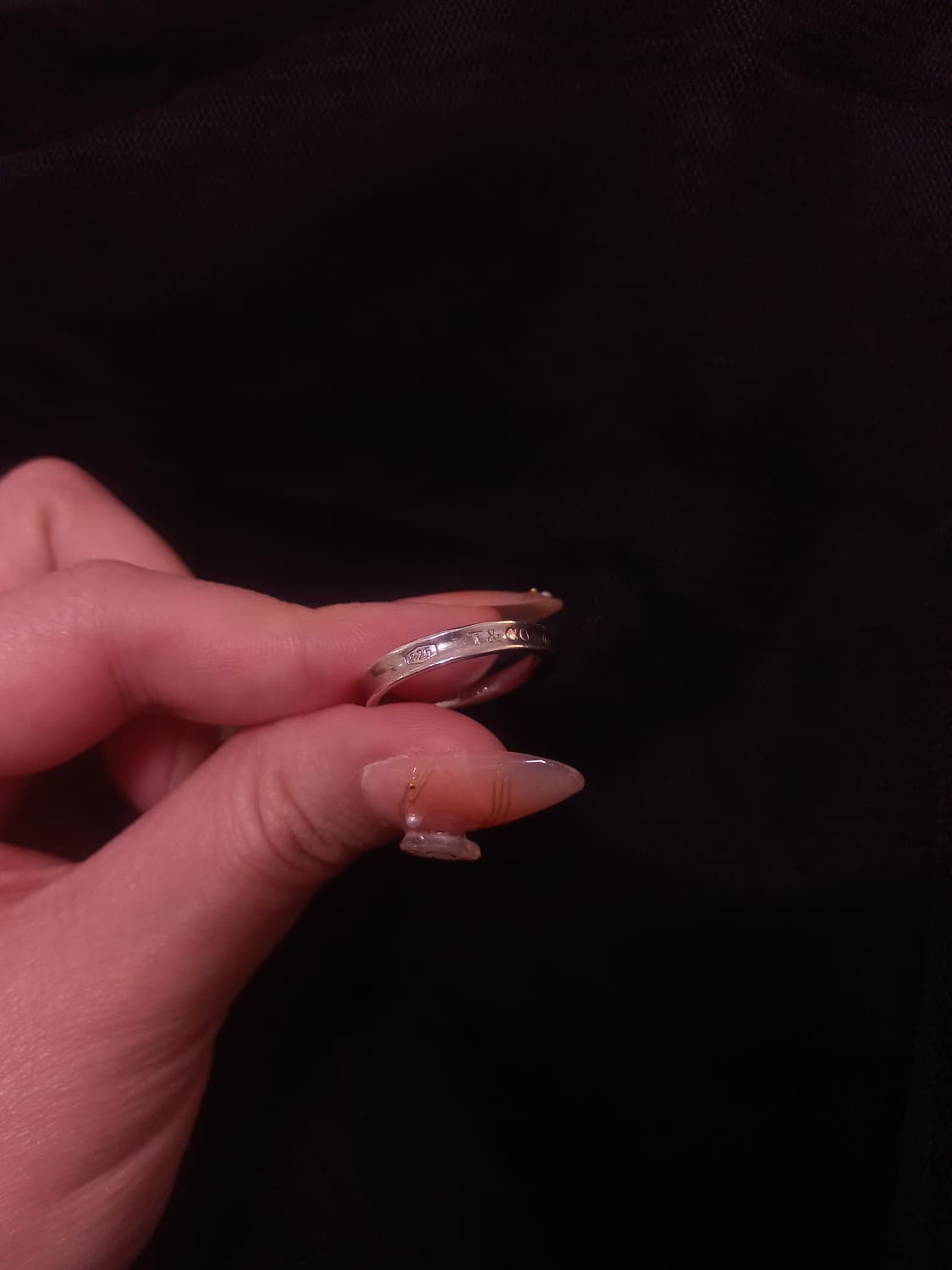 최저가)정품 티파니앤코 1837 네로우링 us6호 (국내11-12호) 상품이미지5