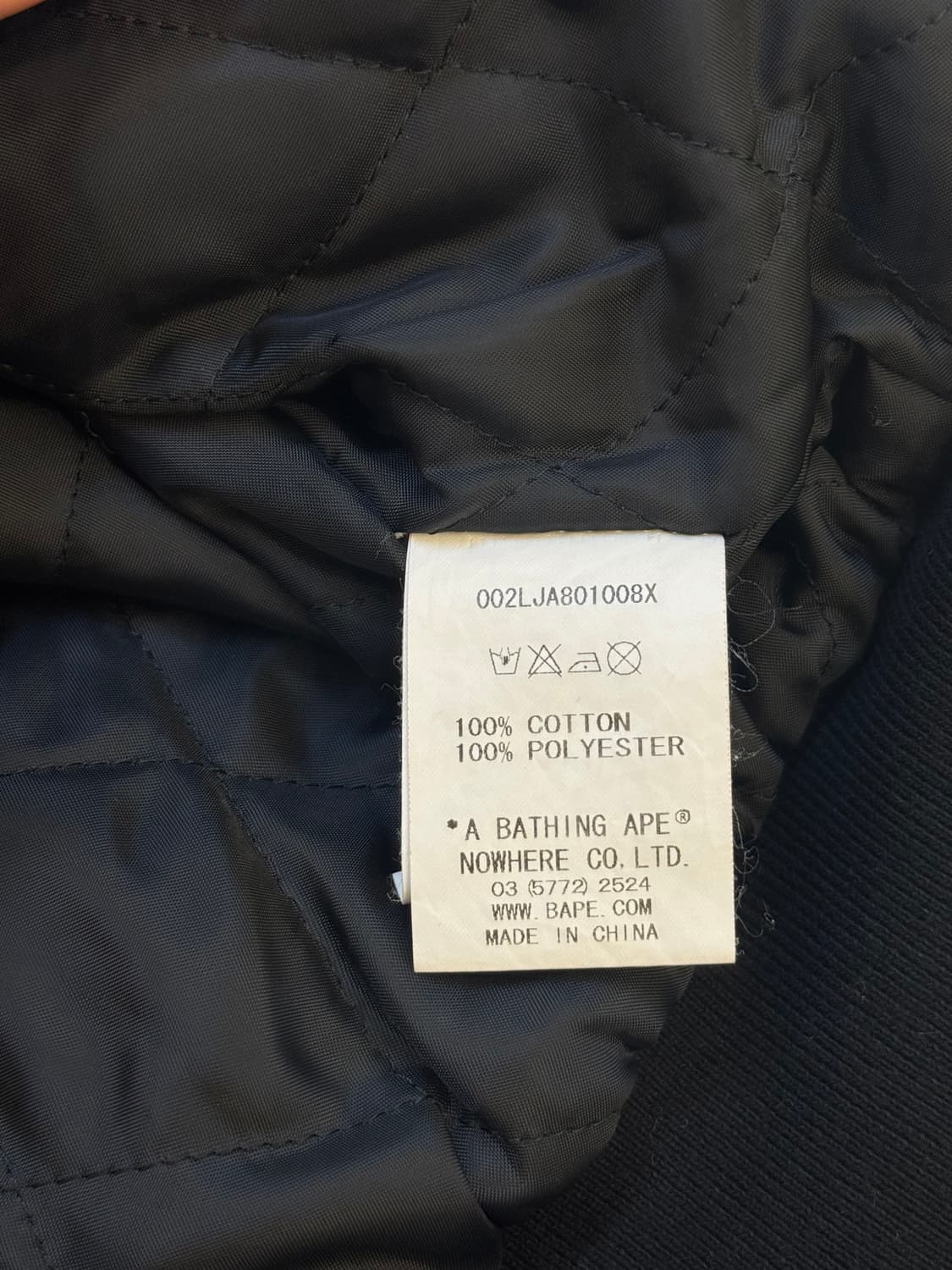 베이프 샤크 후디드 바시티 자켓 상품이미지5