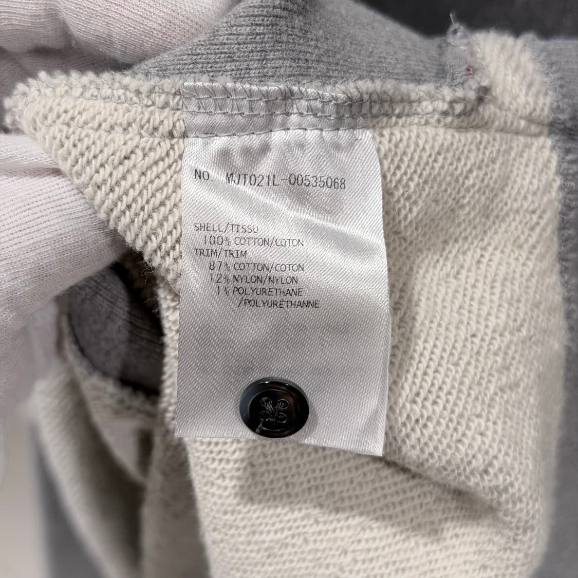 (A+/7) / 톰브라운 사선완장 클래식 그레이 맨투맨 상품이미지8