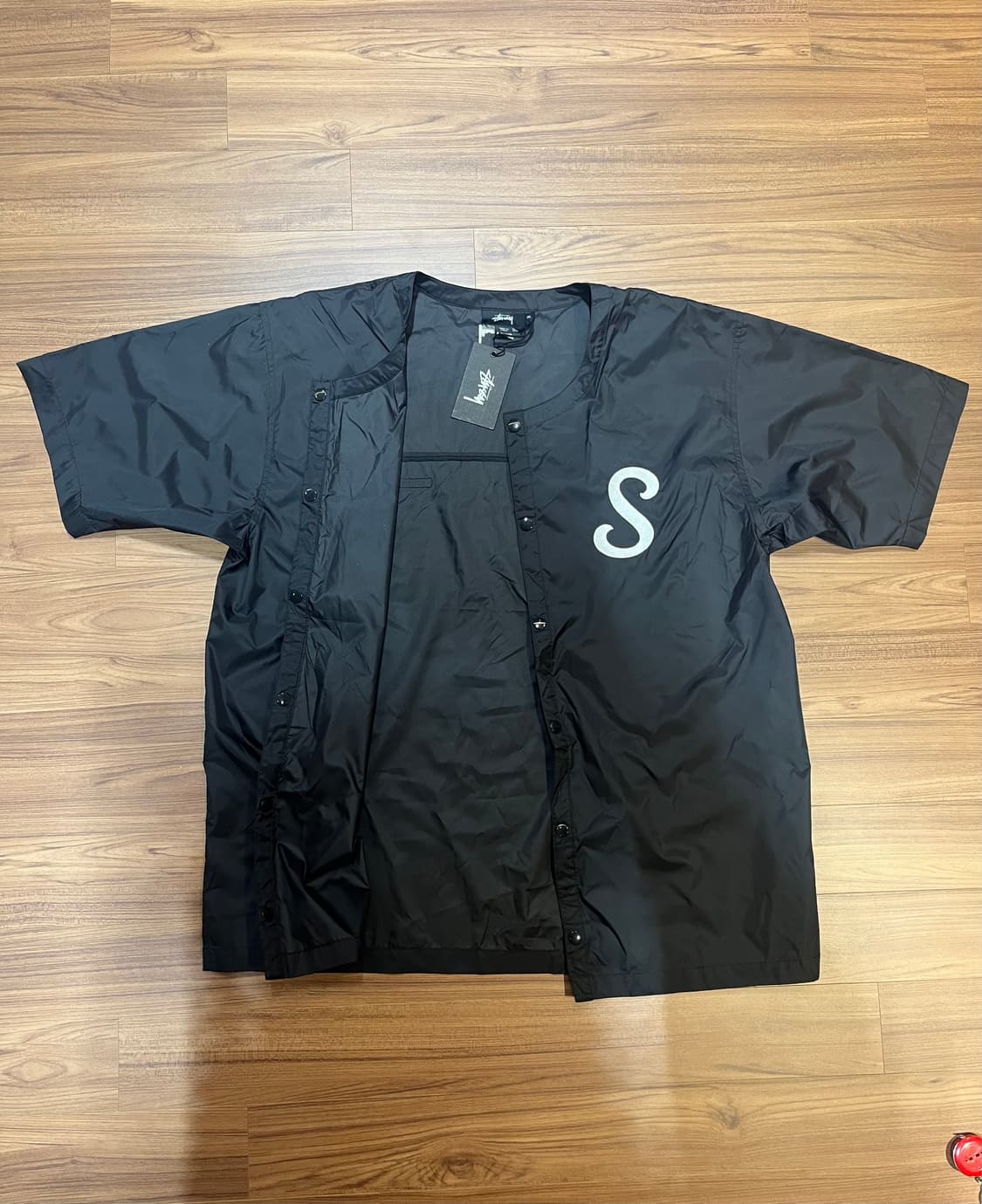 스투시 나일론 야구셔츠 XL 새제품 상품이미지2