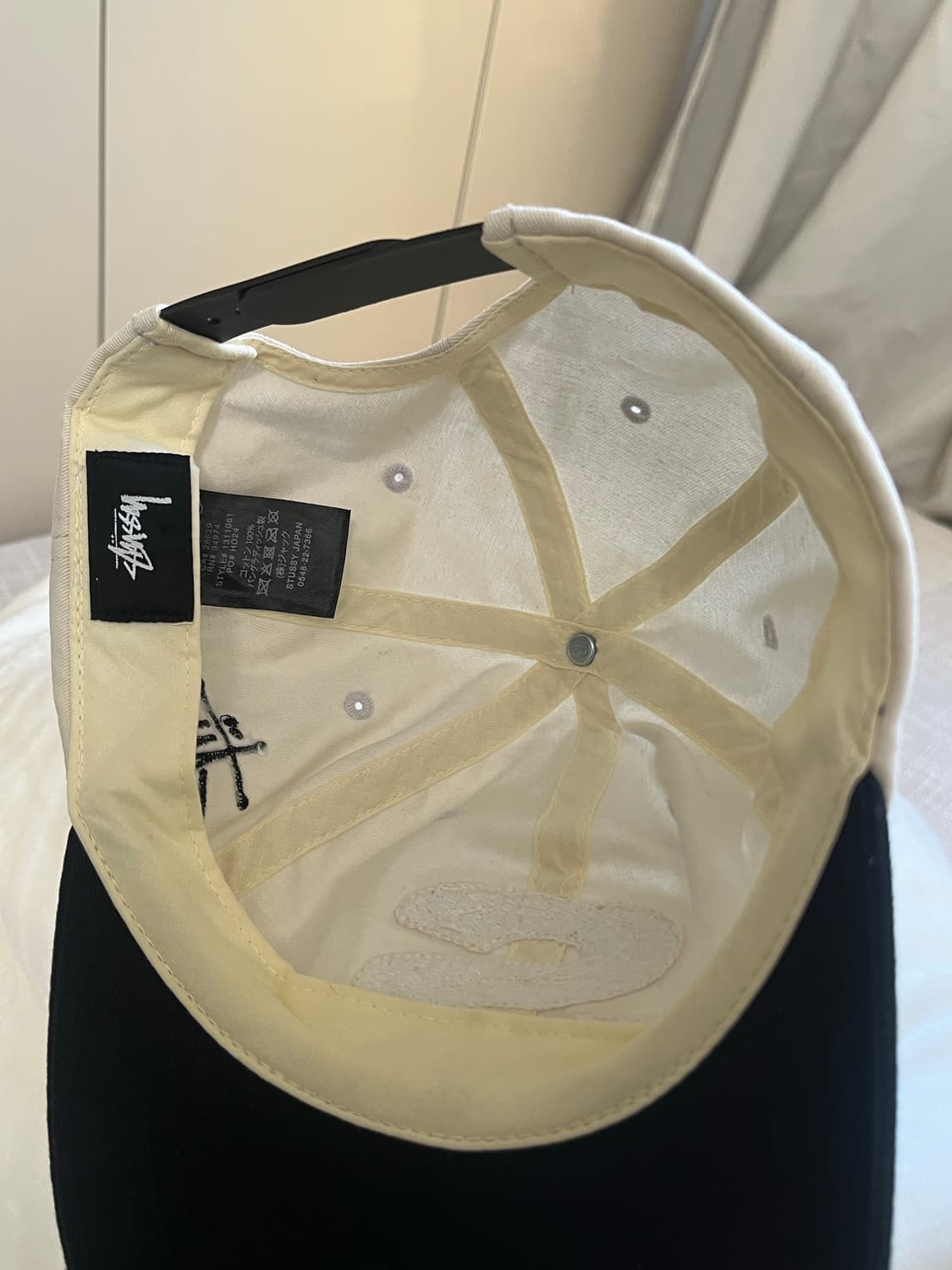 스투시 셔닐 S 로우 프로 캡 내추럴 상품이미지4