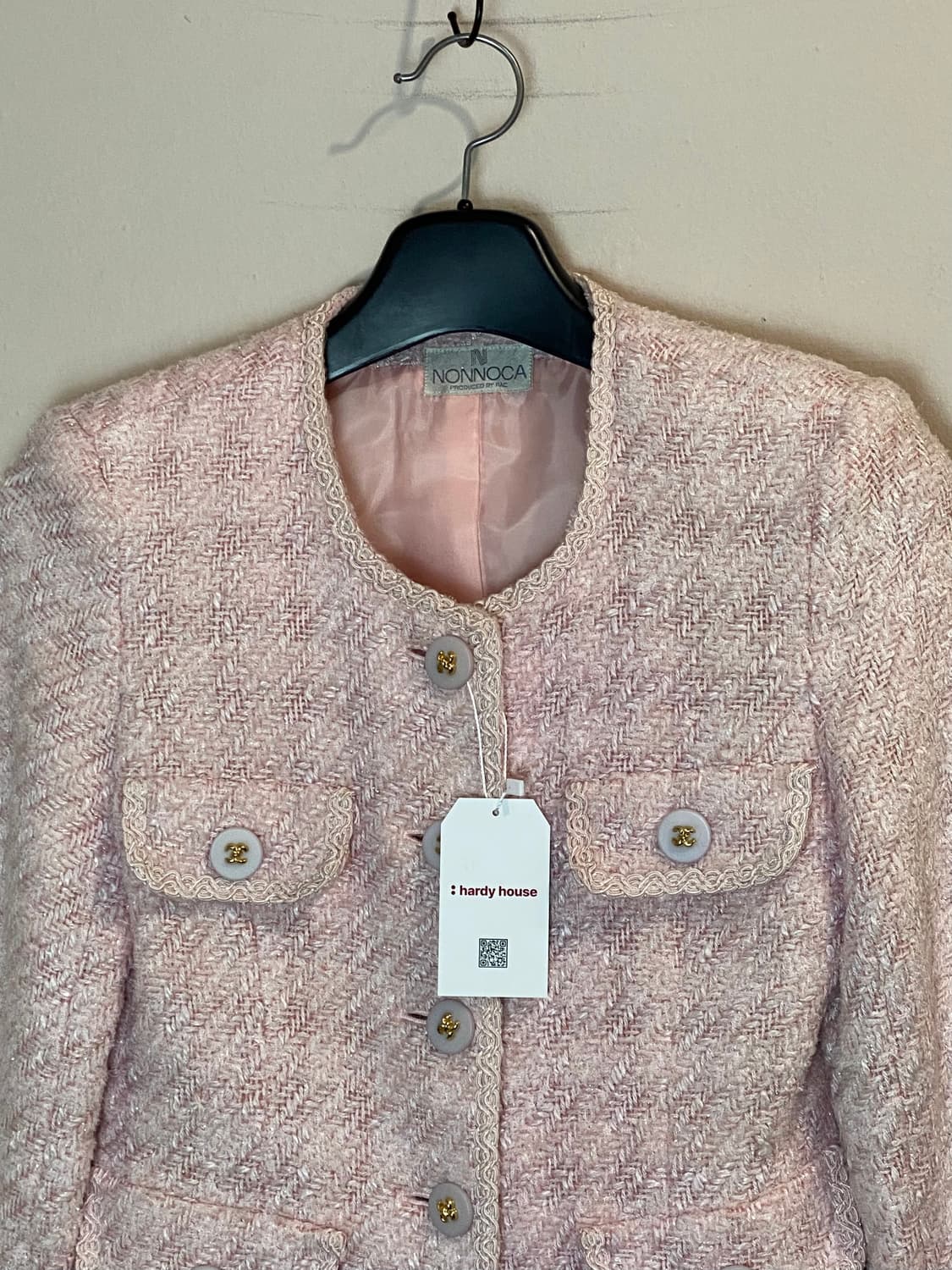 빈티지 트위드 크롭 자켓 상품이미지2