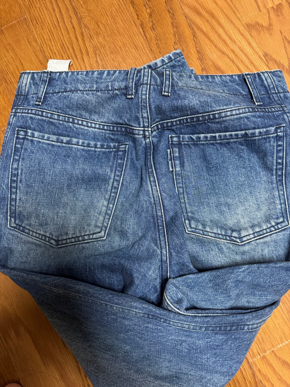 포터리 원워시드 와이드 데님 1사이즈  상품이미지3