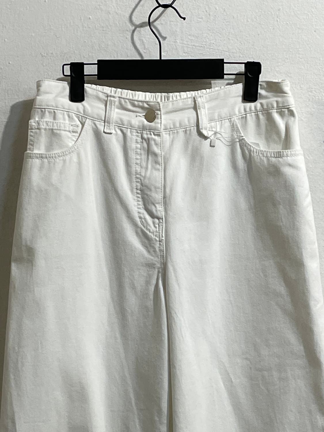 구호 화이트 와이드 팬츠 상품이미지3