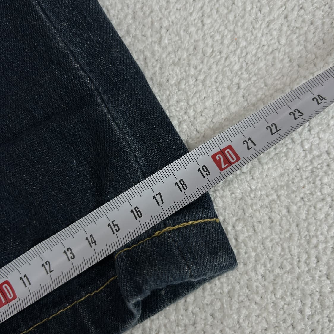 리바이스 523 32 워싱 데님 청바지 상품이미지8