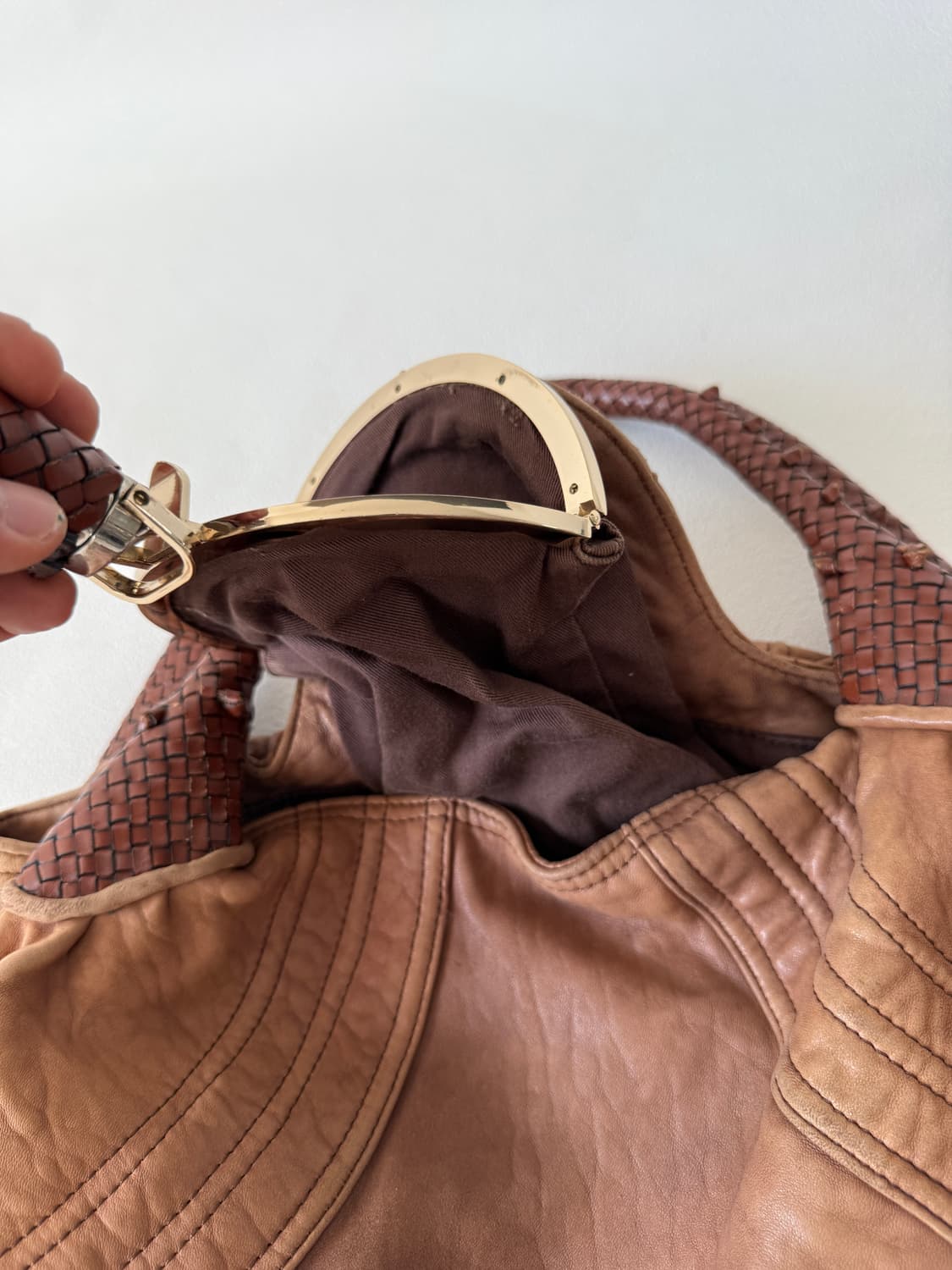 JOLIE FEMME 레더 숄더백 상품이미지7