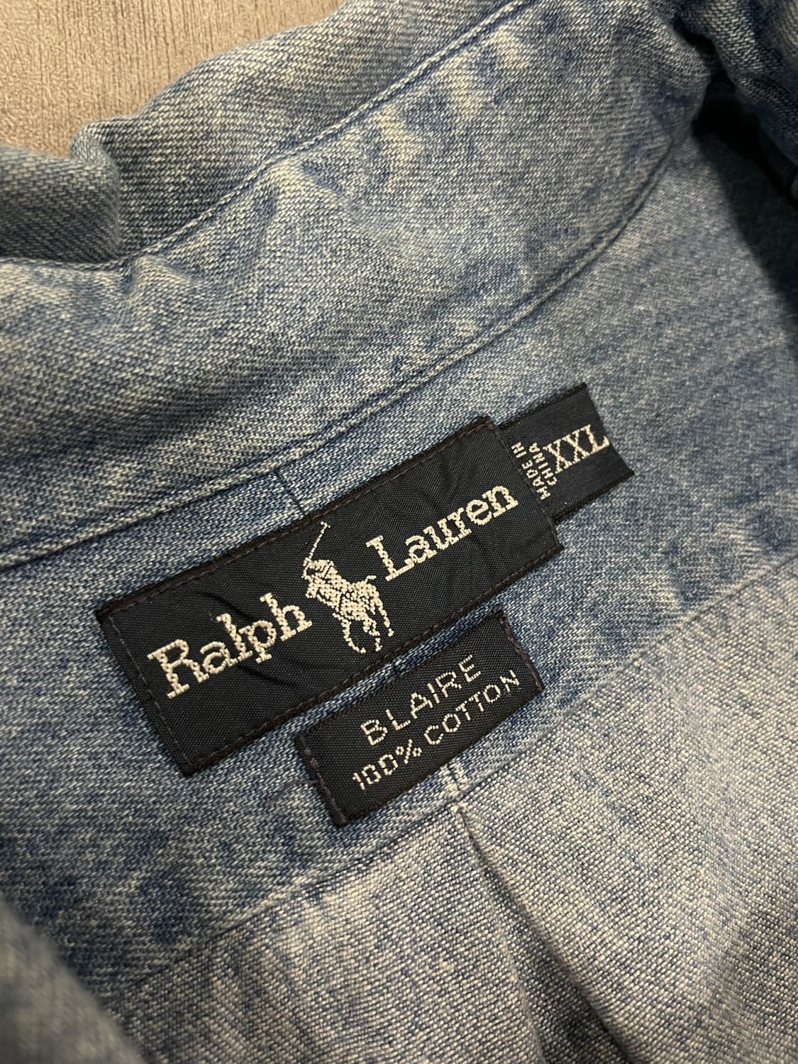 폴로 블레이어 데님셔츠 (115) 상품이미지7