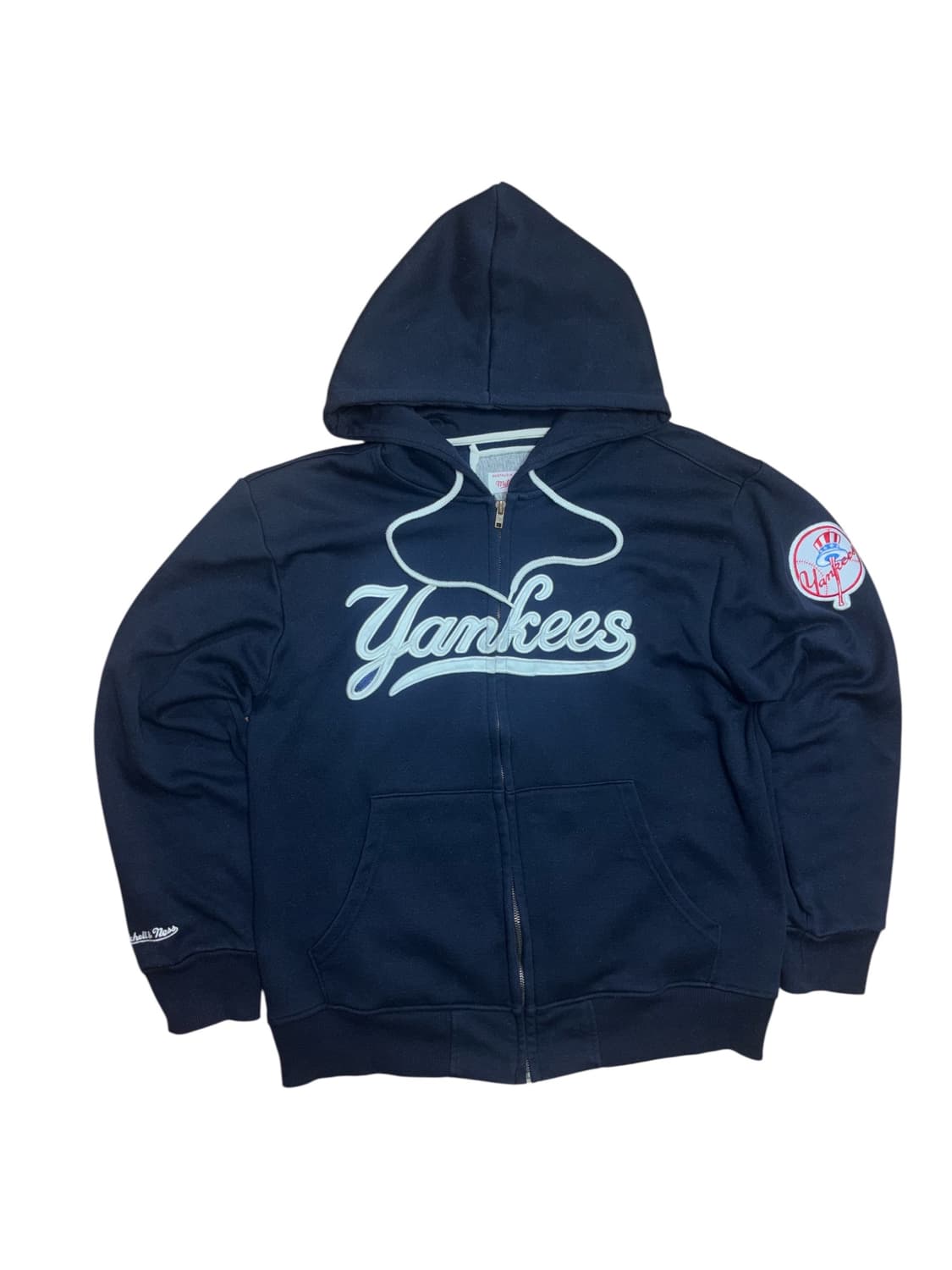 뉴욕 양키스 mitchell and ness 미챌앤네스 후드집업 상품이미지2