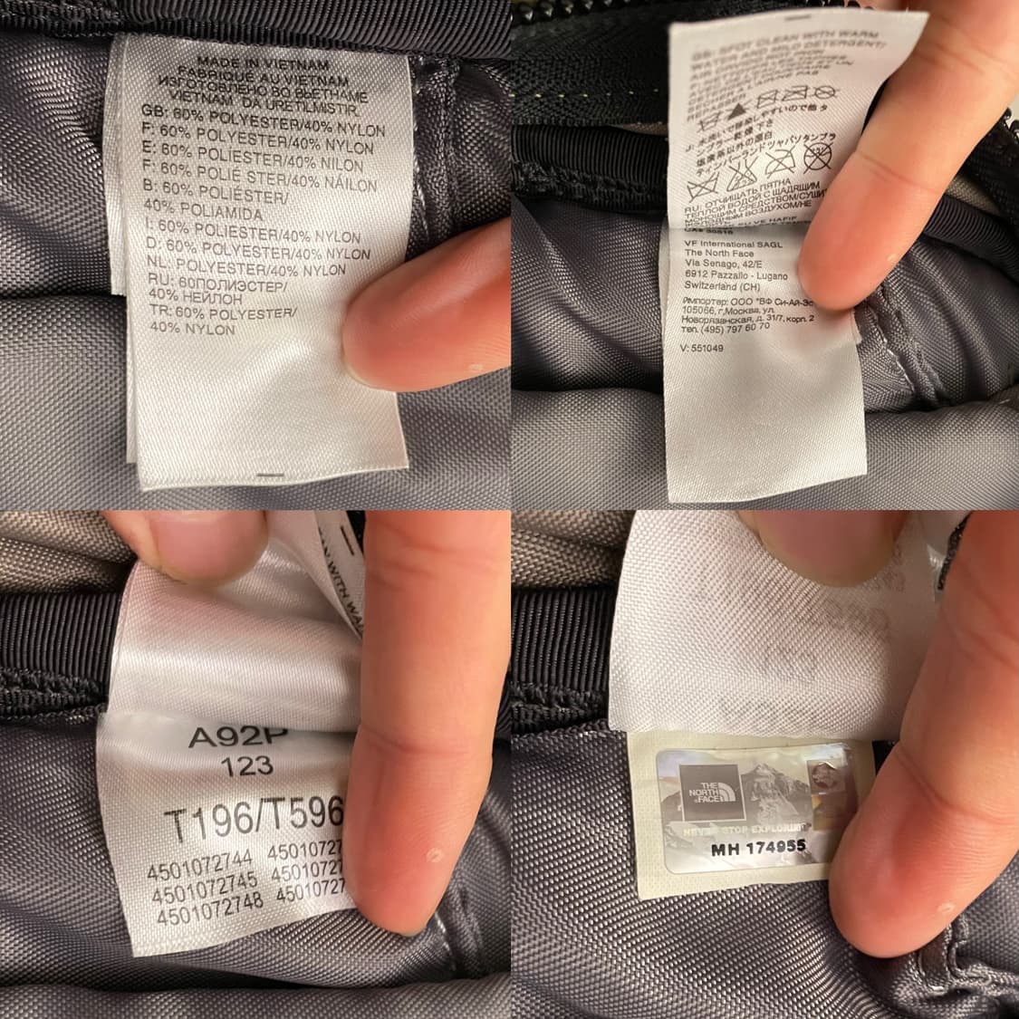 노스페이스 33L 박스샷 백팩 아웃도어 등산 캠핑 가방 핫샷 빅샷 상품이미지10