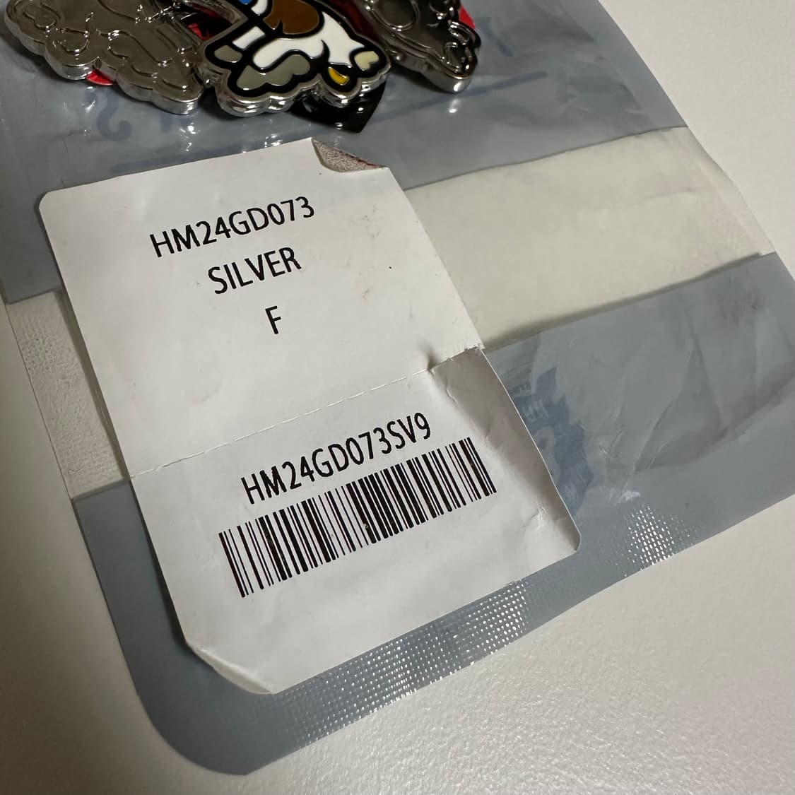 휴먼 메이드 플라잉 덕 키링 실버 상품이미지3