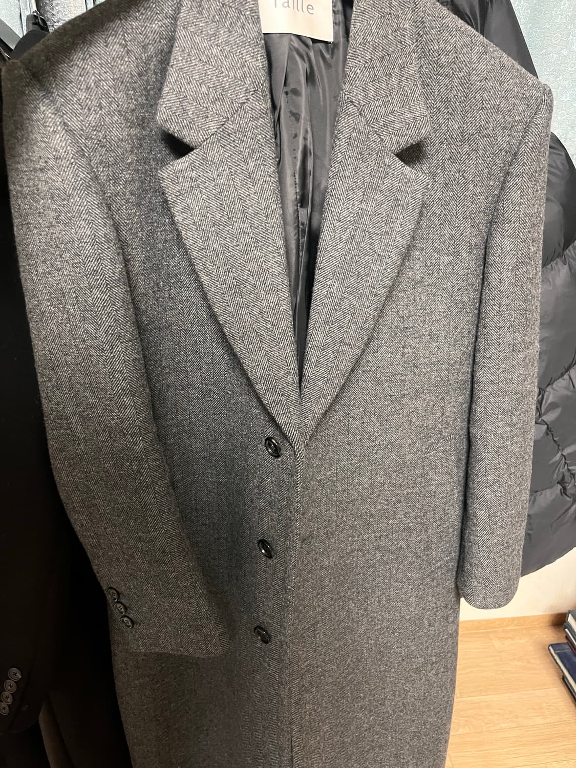 타일레 25fw 싱글코트 2사이즈 그레이 상품이미지2