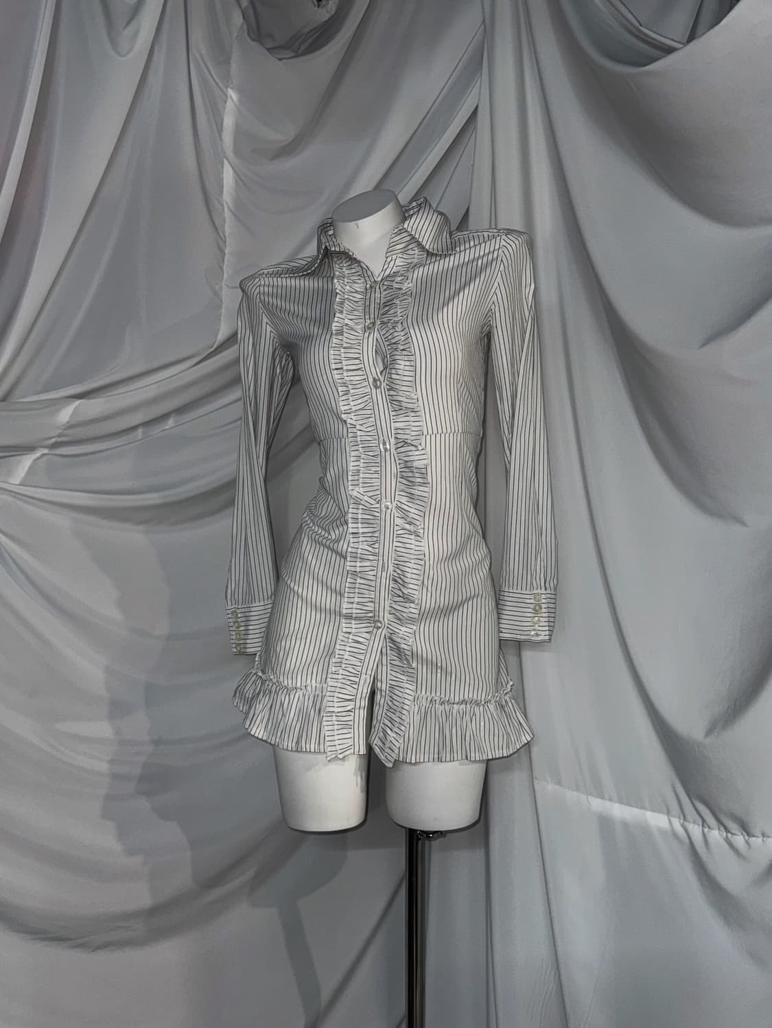 세실맥비 미와코깔 무채색 히메 키치 코디세트  상품이미지2