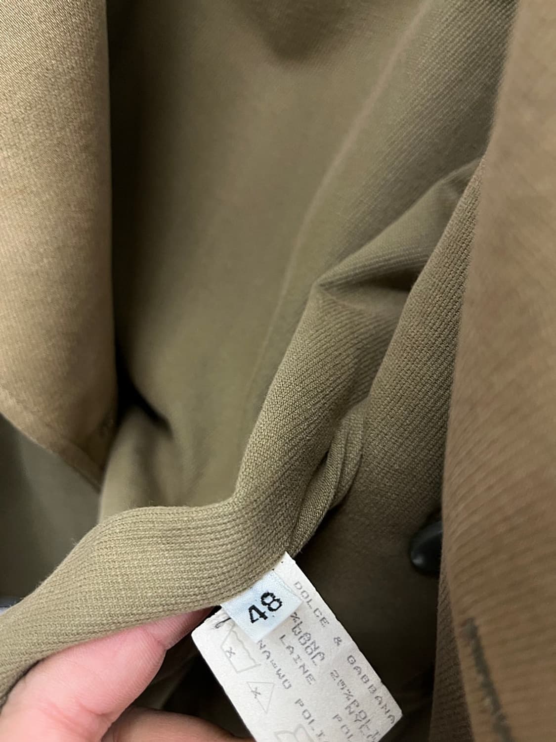 95) 돌체앤가바나 밀리터리 더블코트  상품이미지5