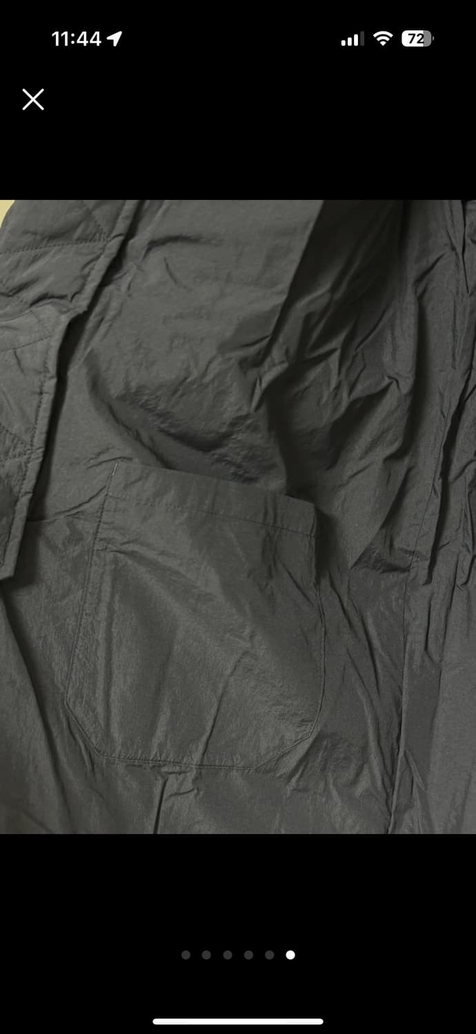 Art if acts 아트이프액츠 블랙퀼팅자켓 L사이즈 구스다운 경량패딩 상품이미지6