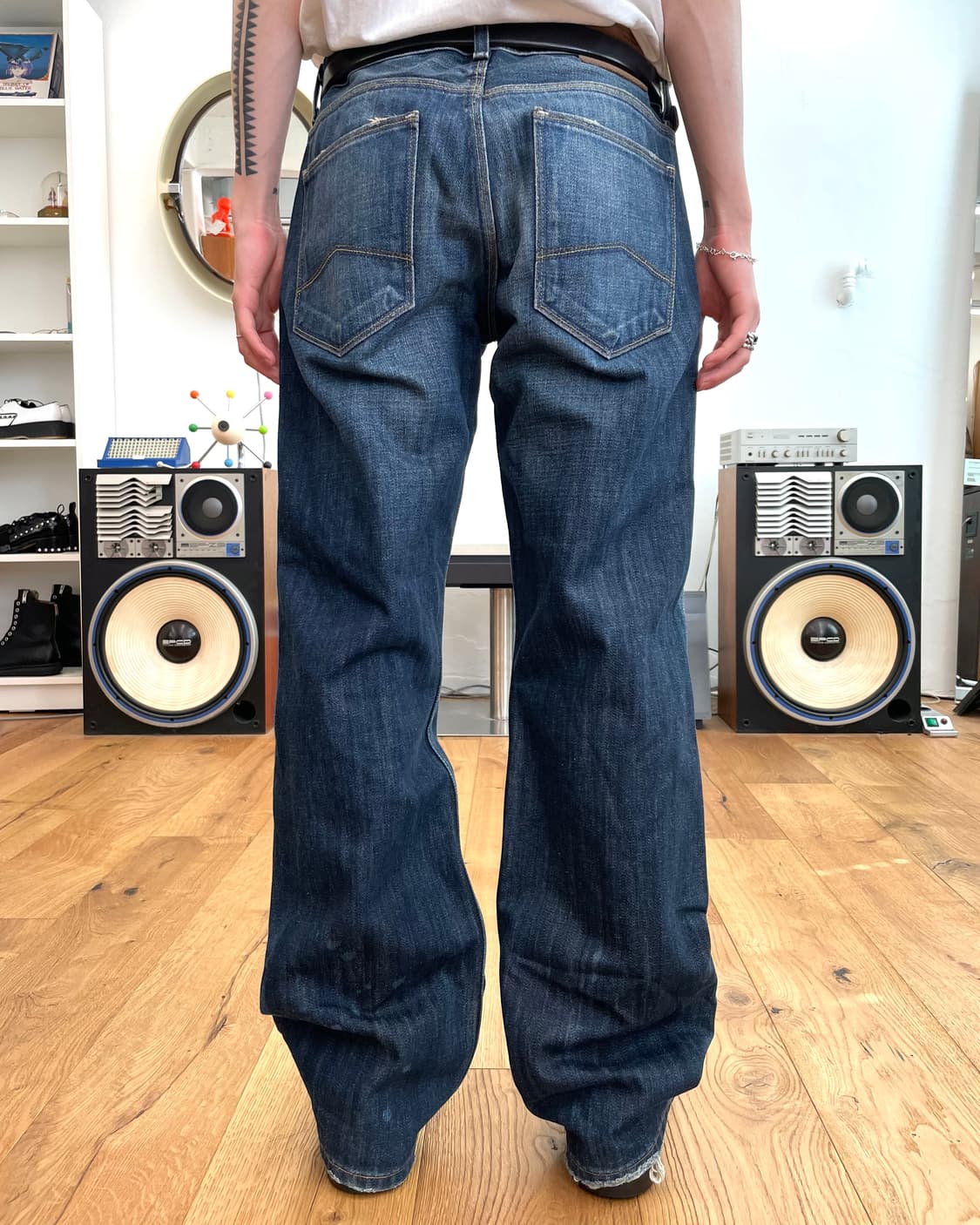 [33] 아르마니 익스체인지 스트레이트 데님 팬츠 상품이미지3