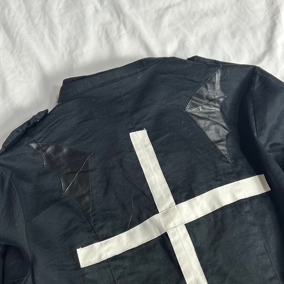 [BODY LINE] 바디라인 고딕 크로스 본디지 자켓 상품이미지5