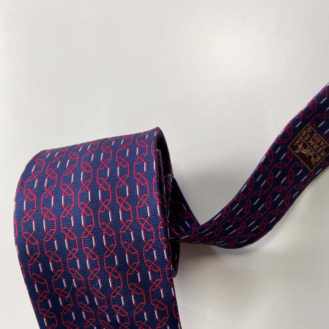 에르메스 명품 정품넥타이(HERMES) 7.7cm 상품이미지5