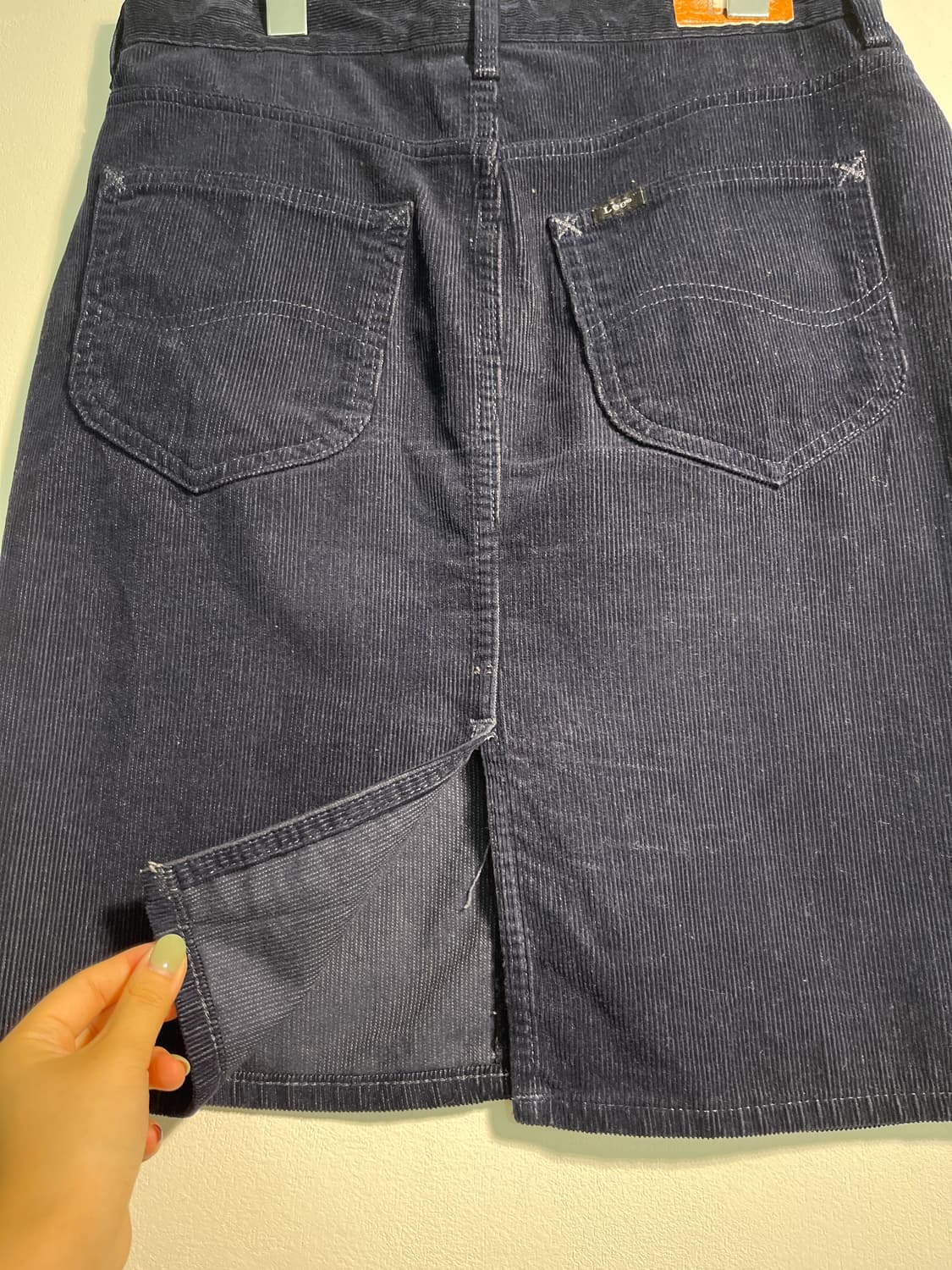 Lee 리 코듀로이 스커트 M (30inch) 상품이미지10
