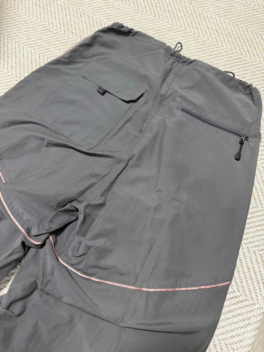 코이세이오 스트랩 라인 팬츠 그레이 2사이즈 상품이미지5