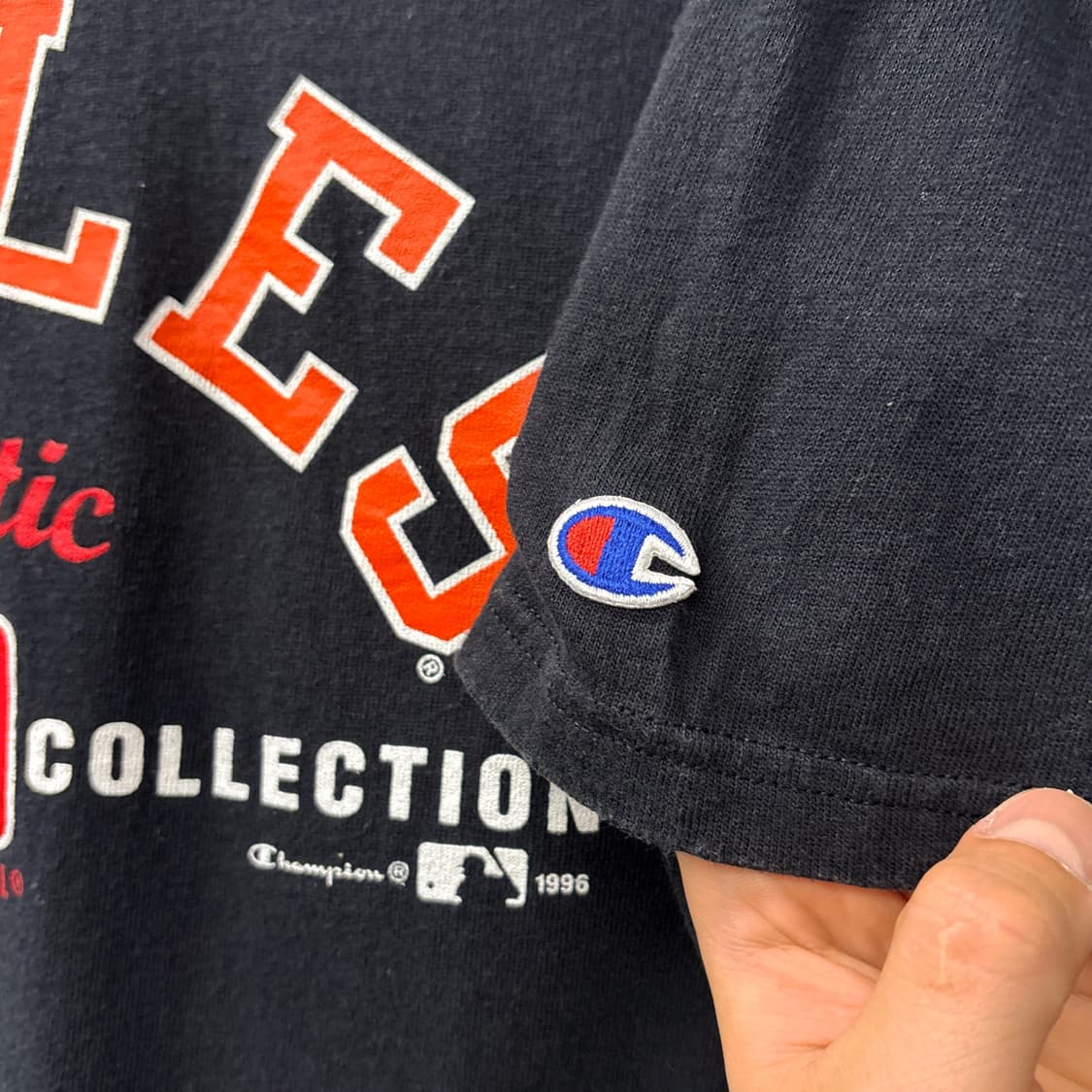 90s 챔피온 MLB 다이아몬드 컬렉션 '96볼티모어 그래픽티 N1260 상품이미지7