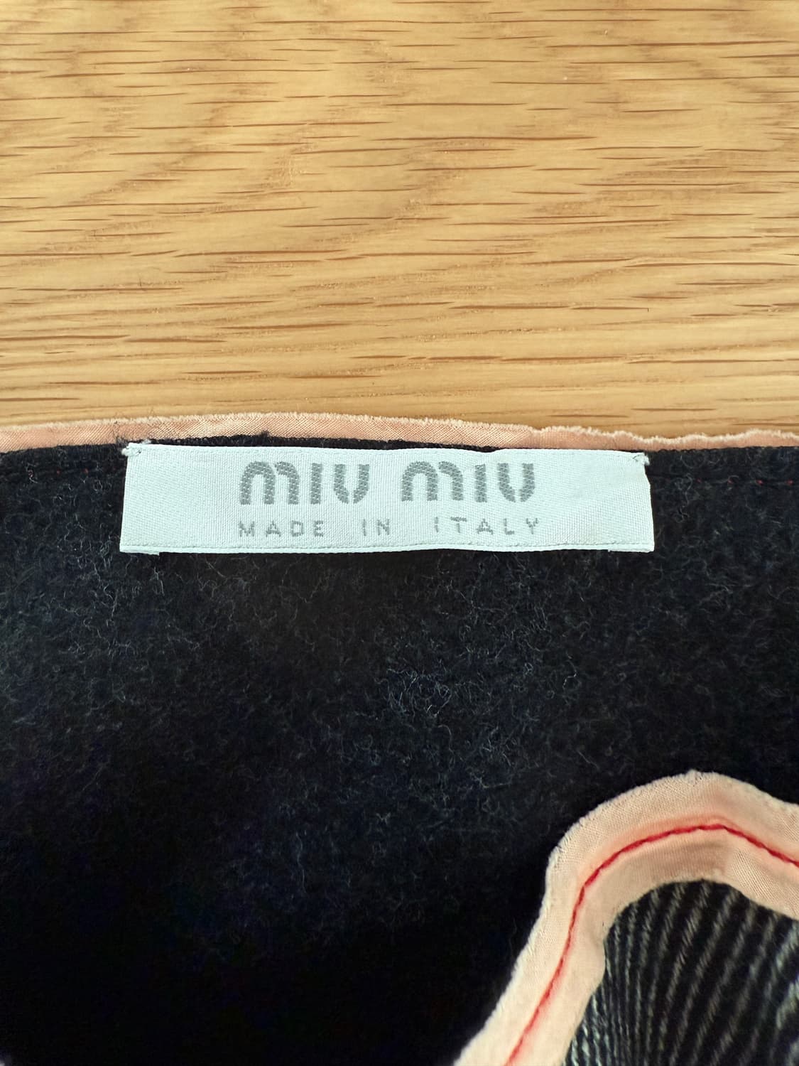 미우미우(miumiu) 헤링본 스커트(ITALY) 상품이미지6