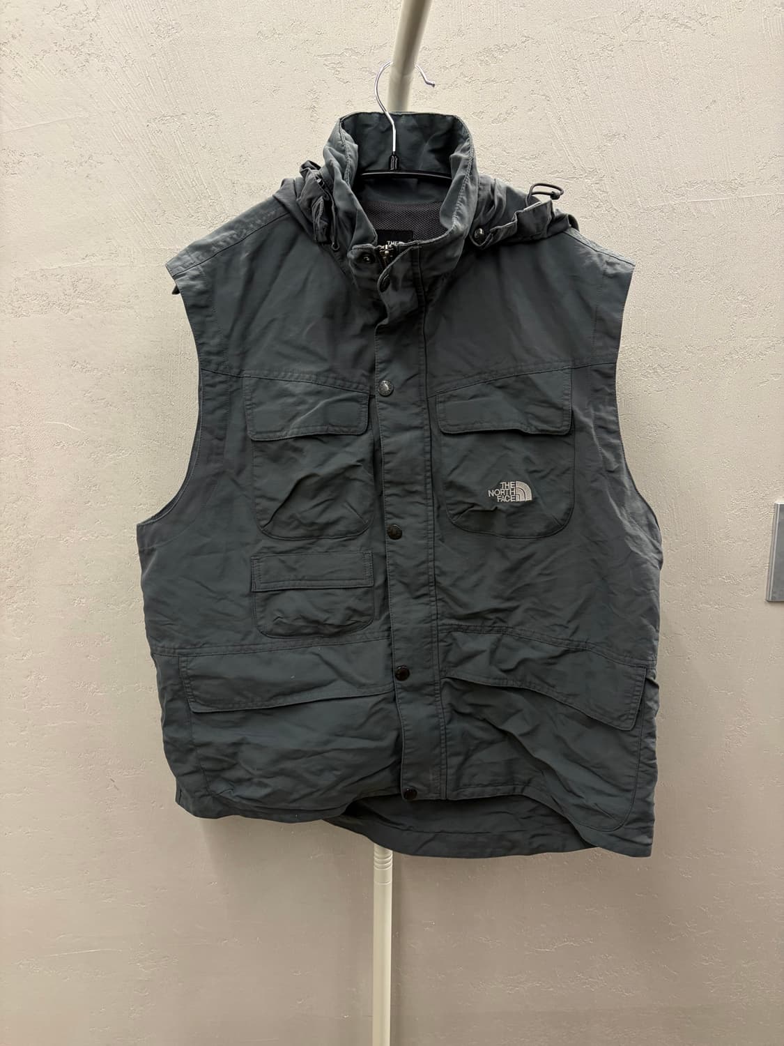 노스페이스 남성 조끼 XL(105) 회색 상품이미지2