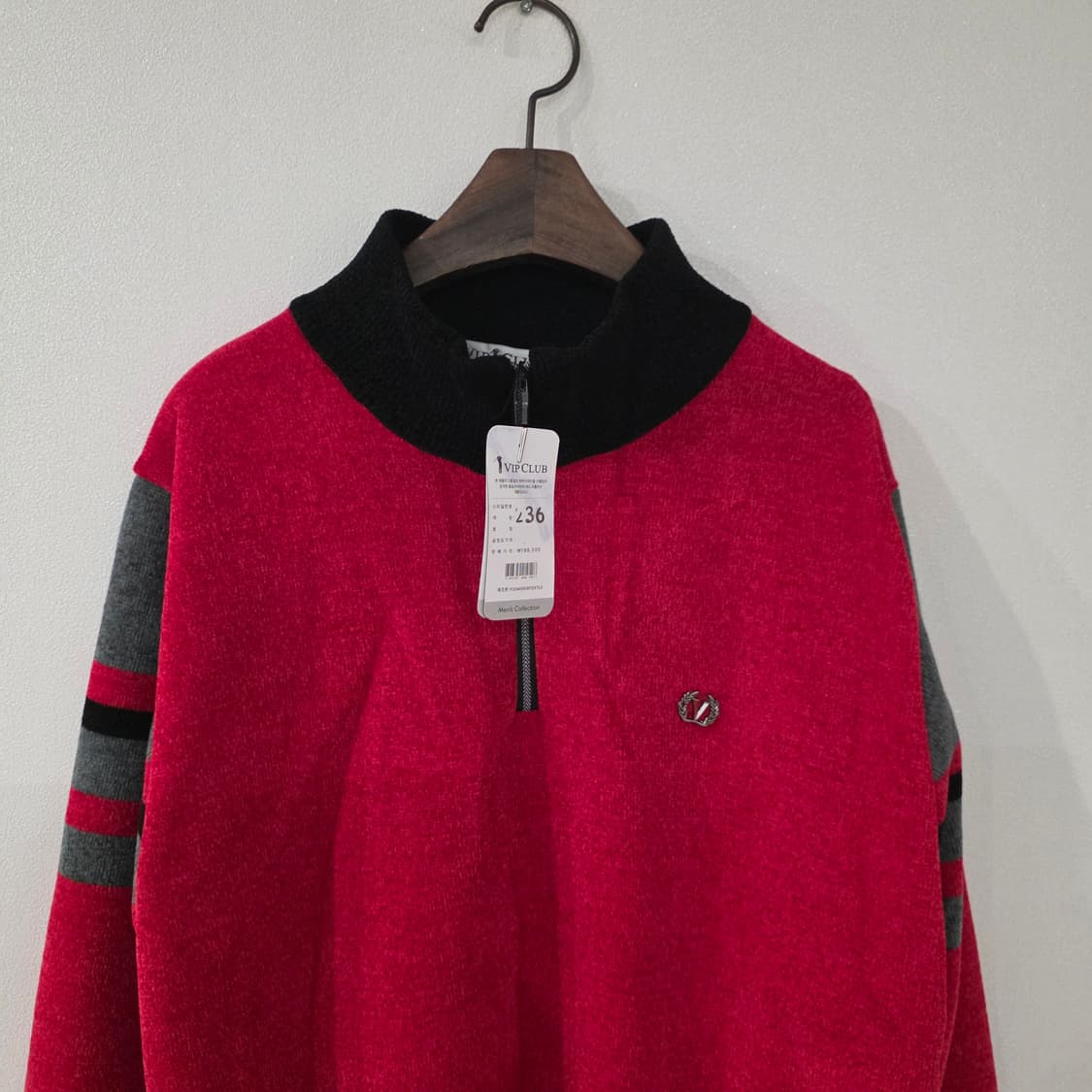 VIP CLUB 남성 니트 236 새상품 상품이미지3