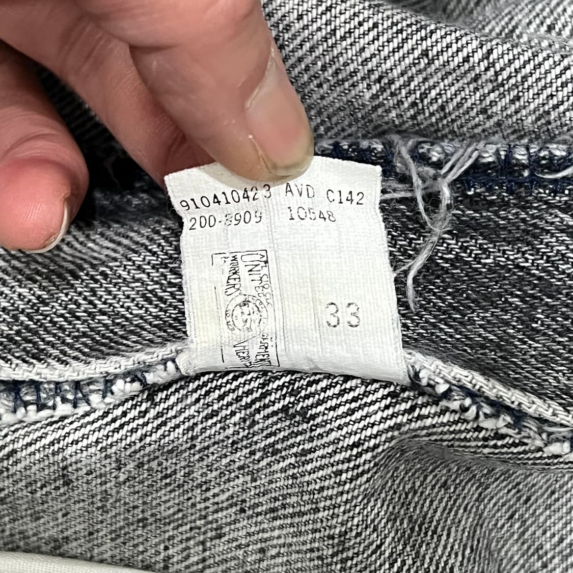 리 흑청 데님팬츠 s08408 상품이미지10