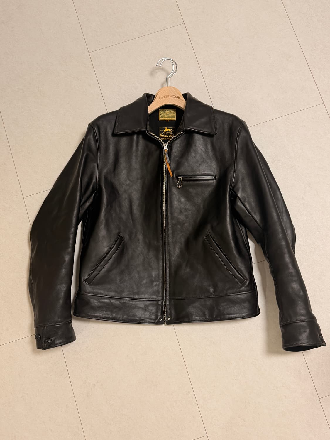 더 리얼 맥코이 조 맥코이 호스하이드 스포츠 자켓 (넬슨) 44사이즈 상품이미지3