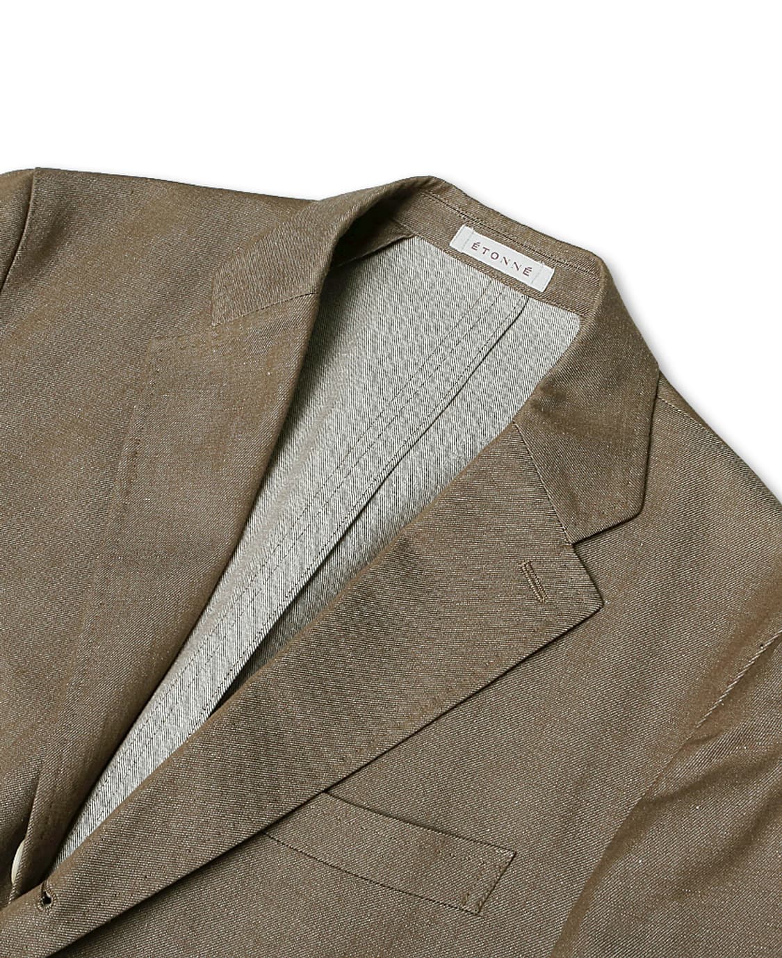 에토네 [Etonne] 린넨 코튼 레오마스터 베이지 자켓 & 조끼 베스트 상품이미지3