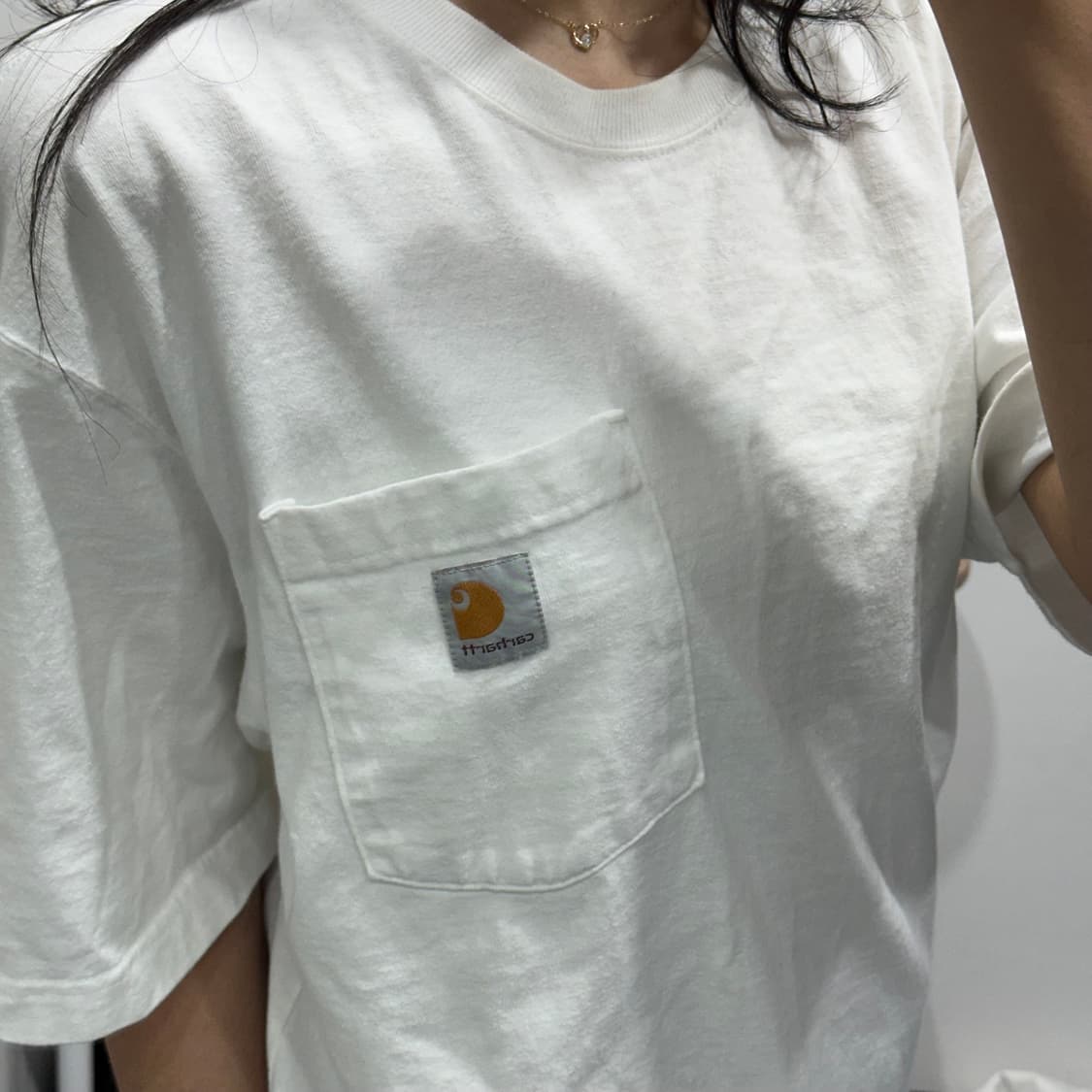 칼하트 carhartt 포켓 반팔티셔츠 상품이미지2