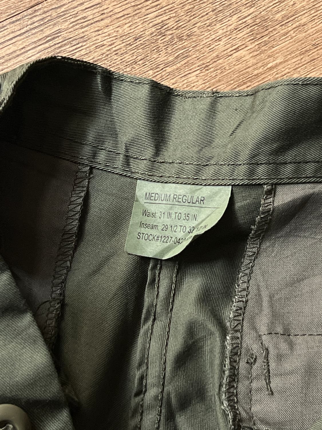 [34]U.S 밀리터리 BDU 필드 카고팬츠 상품이미지5