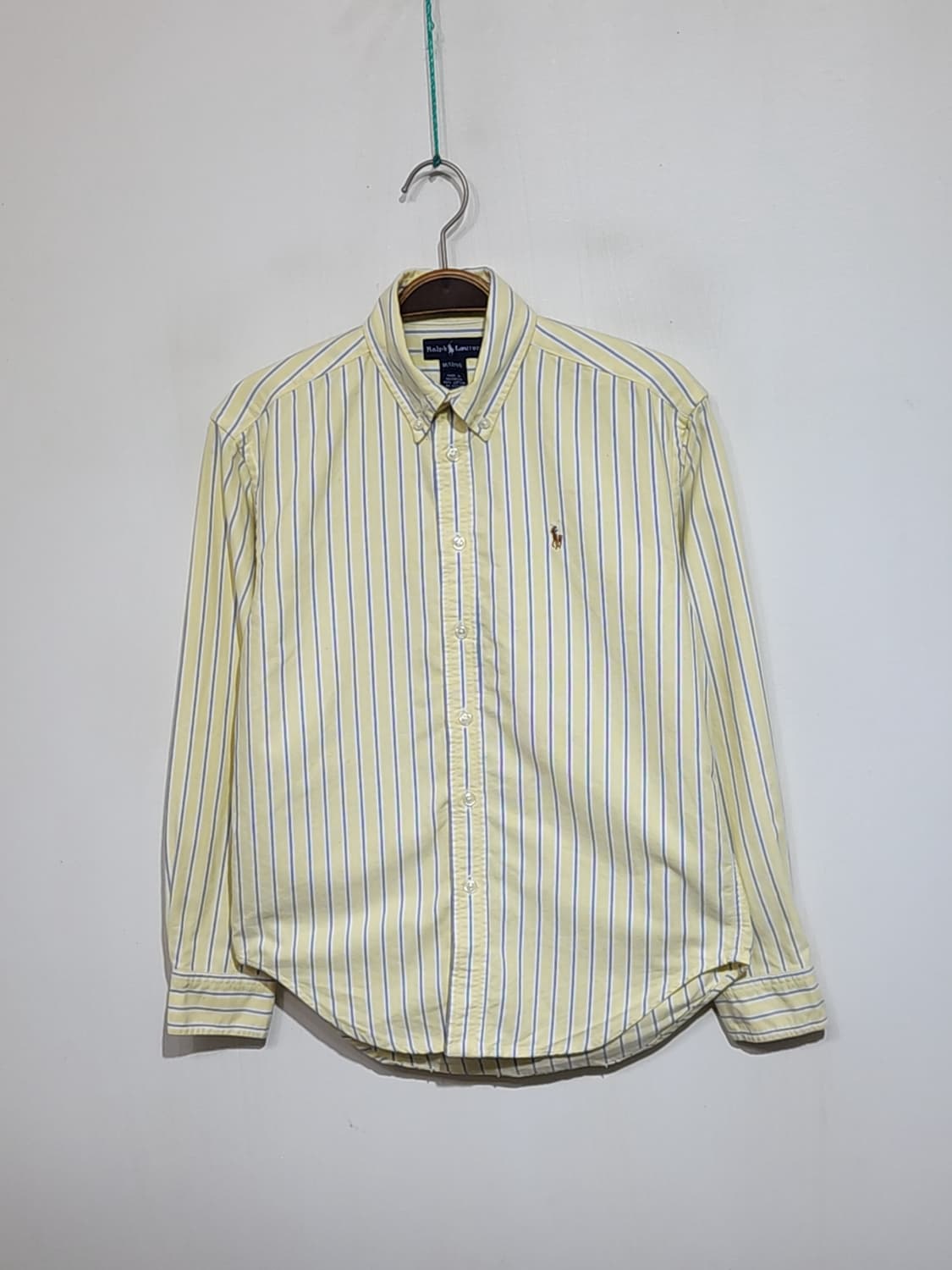 (M) 랄프로렌 폴로 남방 스트라이프 셔츠 로고 캐주얼  상품이미지1