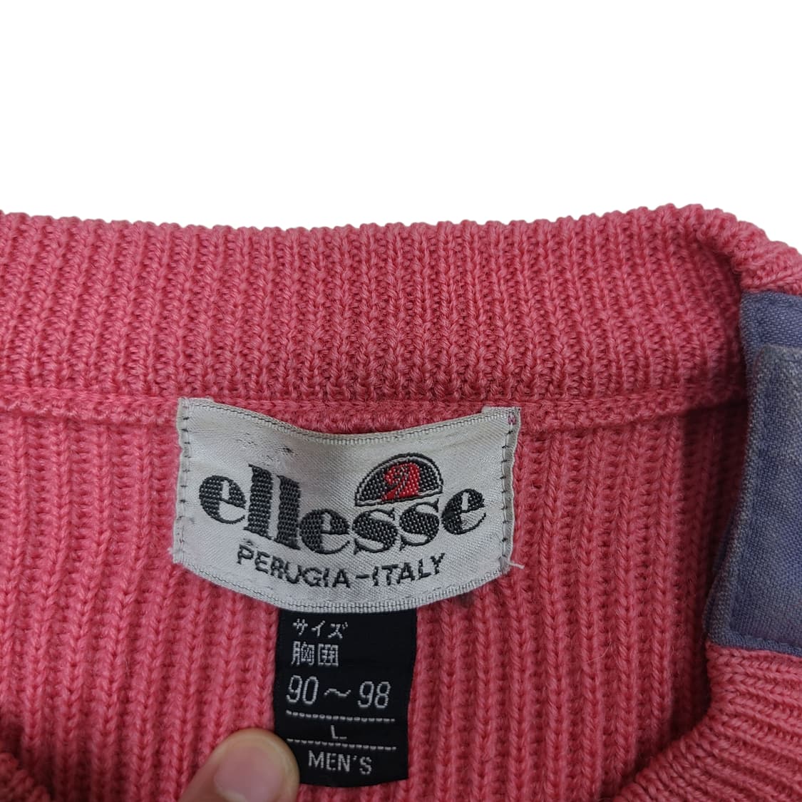 '90s Ellesse 니트 스웨트 상품이미지5